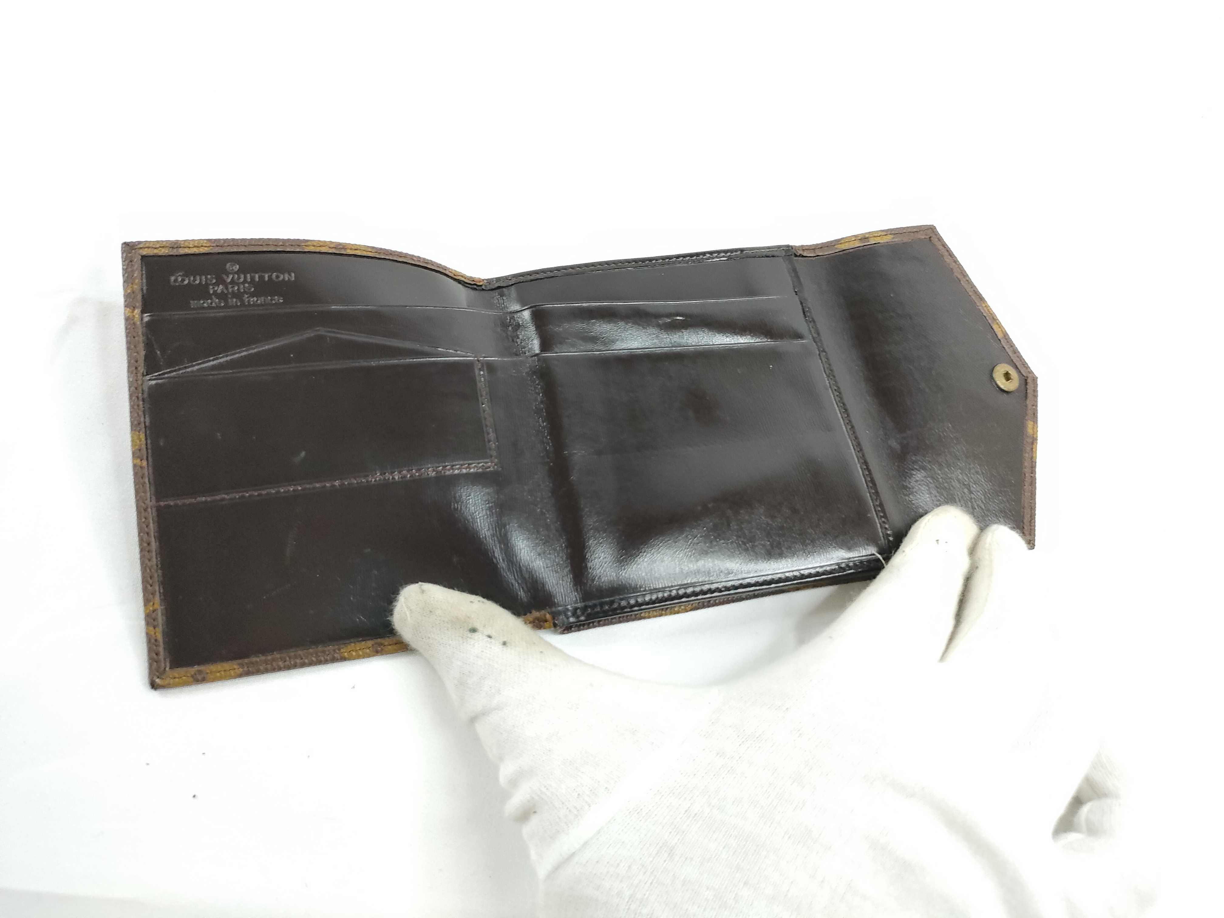 Monogram Louis Vuitton Monogram Portemonnaie Billet Card Holder Wallet — view 8