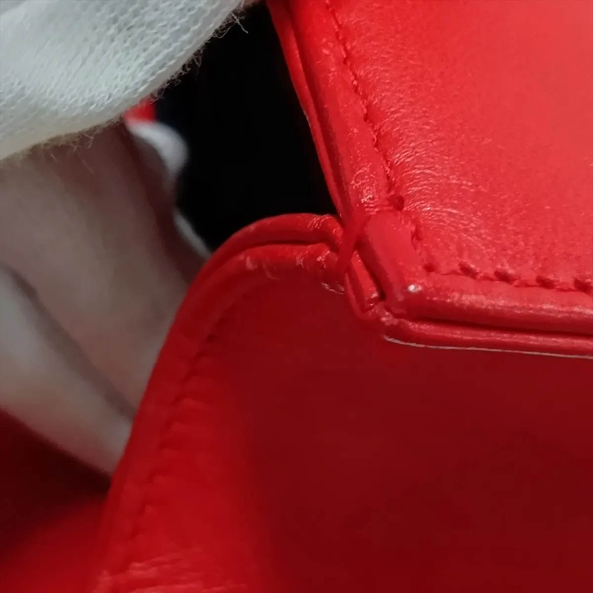 Boy Chanel 25 Leather Chain Shoulder Bag, Red with Gold Hardware, 18982104 (Serial Number 18-series), A67086 — view 13