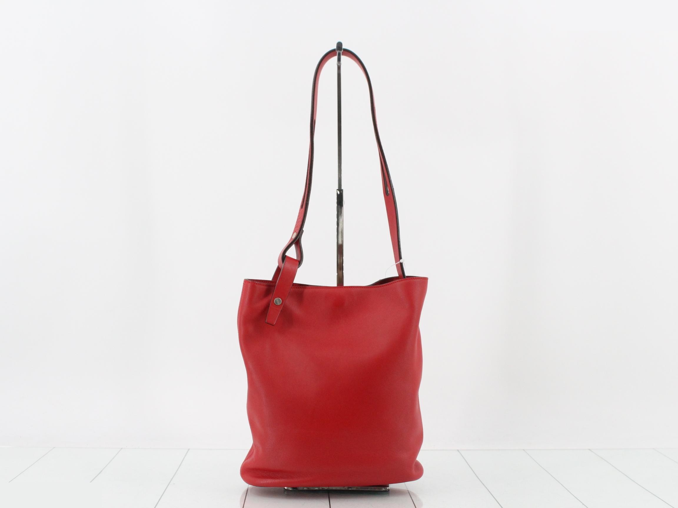 Logo Leather Shoulder Bag — view 2