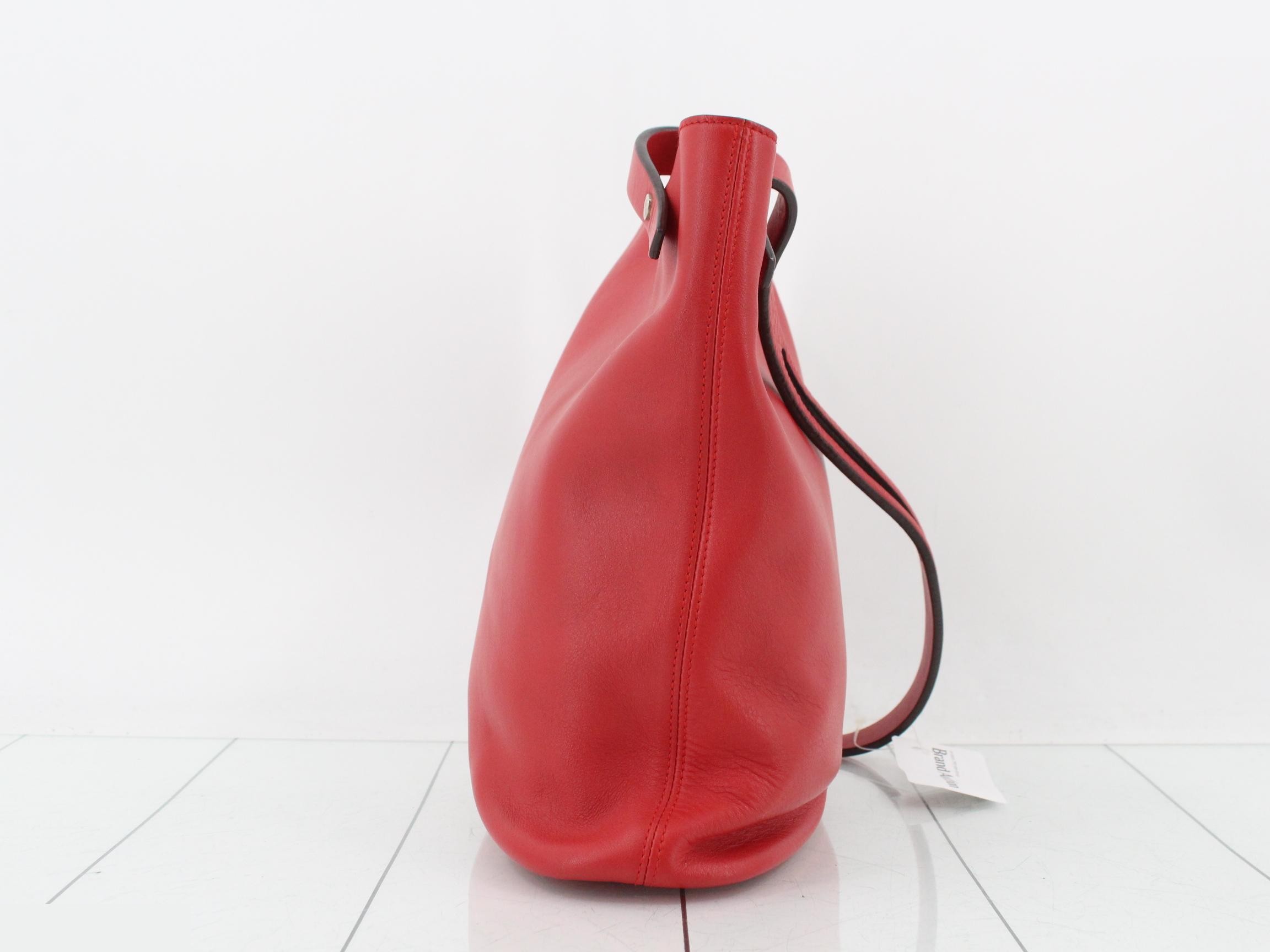 Logo Leather Shoulder Bag — view 3
