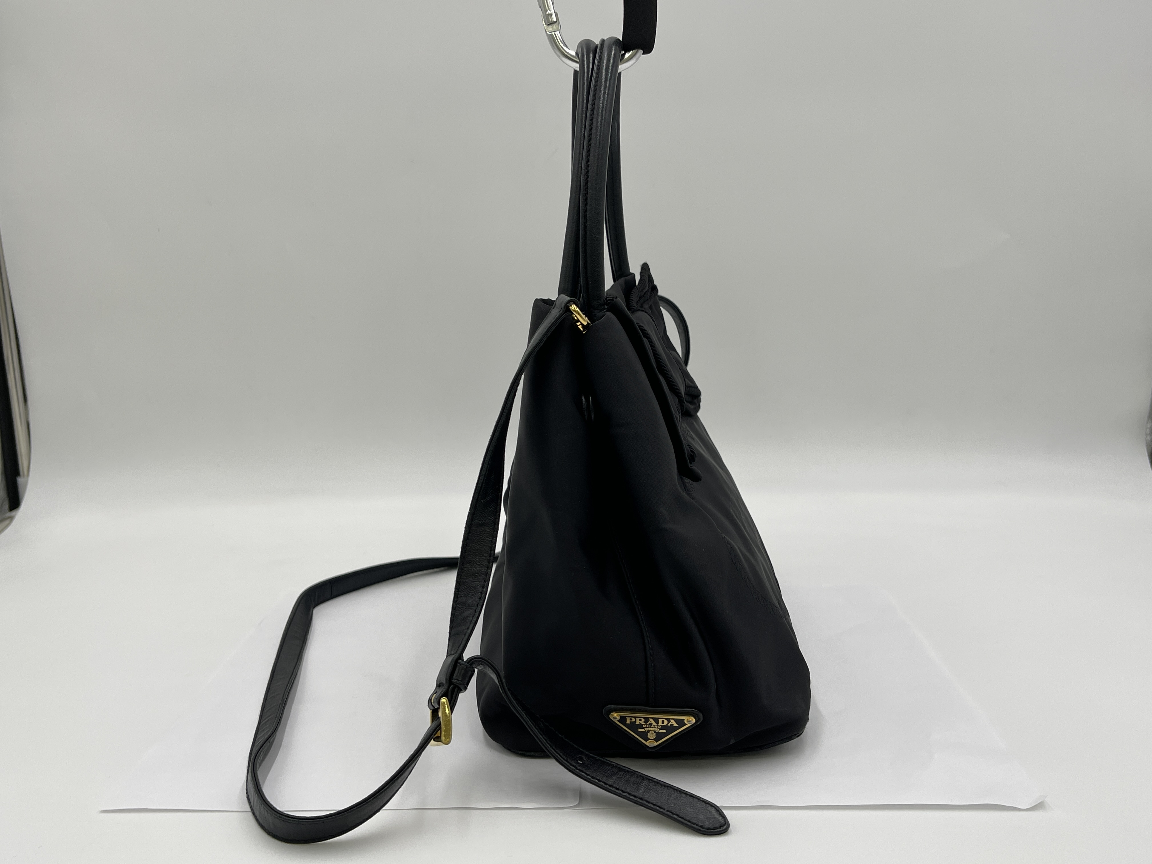 Nylon Ribbon 2-Way Handbag — view 3