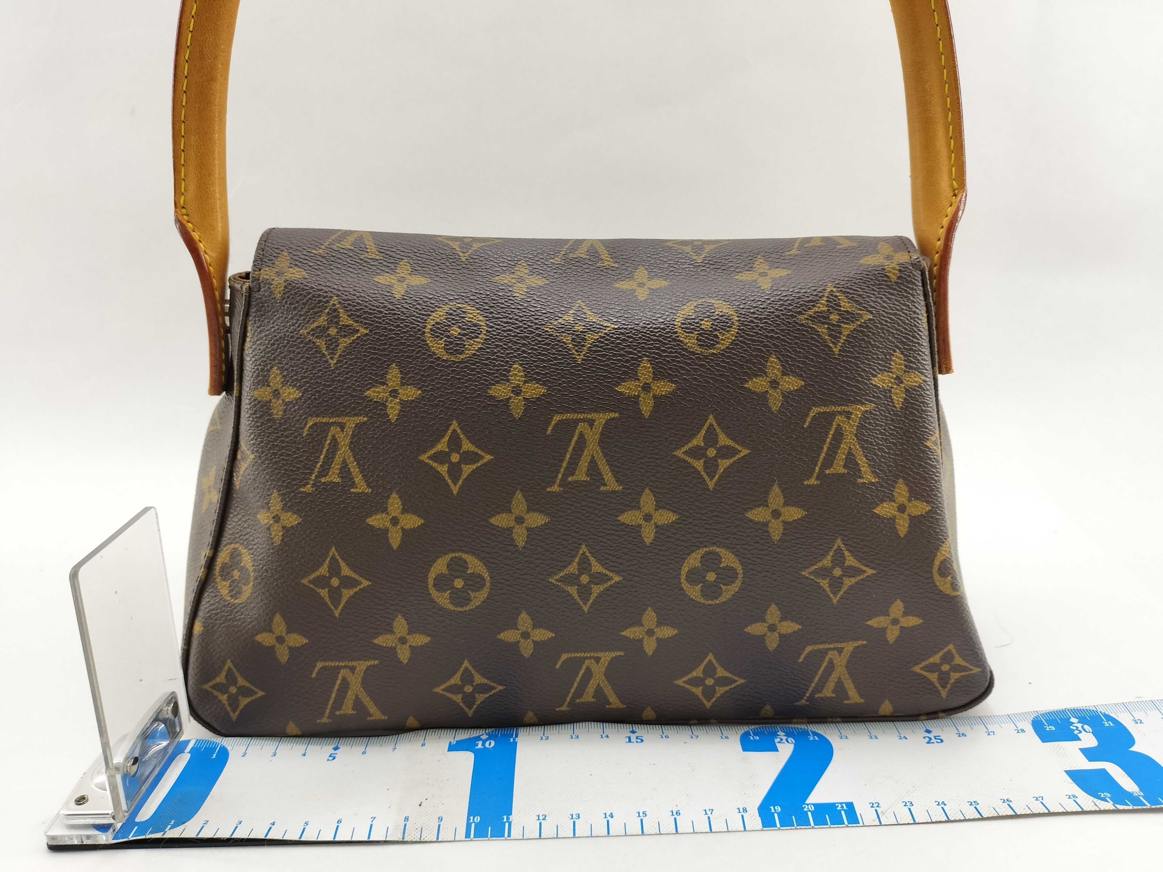 Monogram Mini Looping Shoulder Bag M51147 Brown SD0022 — view 2