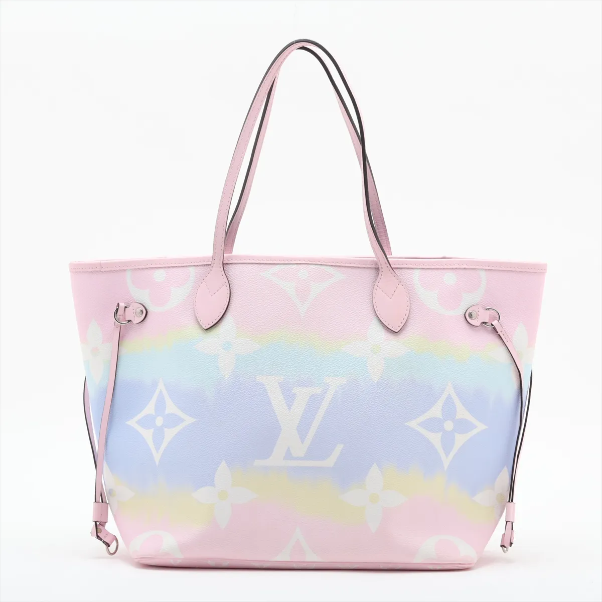LV Escale Neverfull MM M45270 GI0250 Pink (RFID detected)
