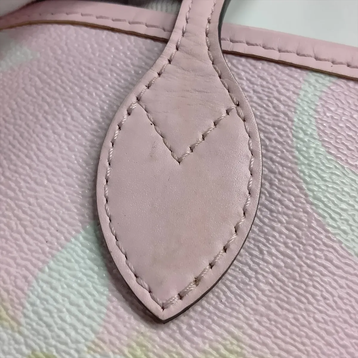 LV Escale Neverfull MM M45270 GI0250 Pink (RFID detected) — view 11