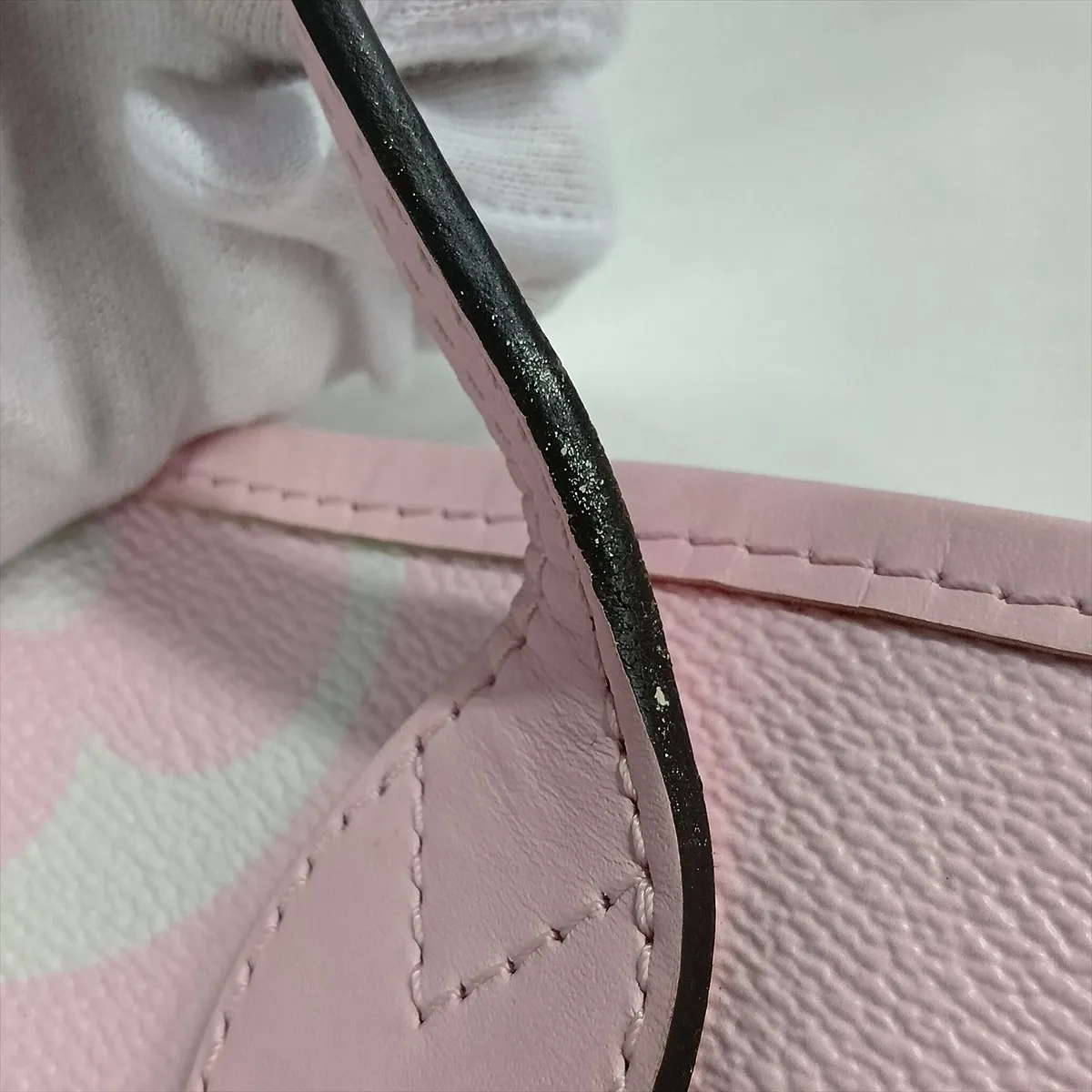 LV Escale Neverfull MM M45270 GI0250 Pink (RFID detected) — view 12