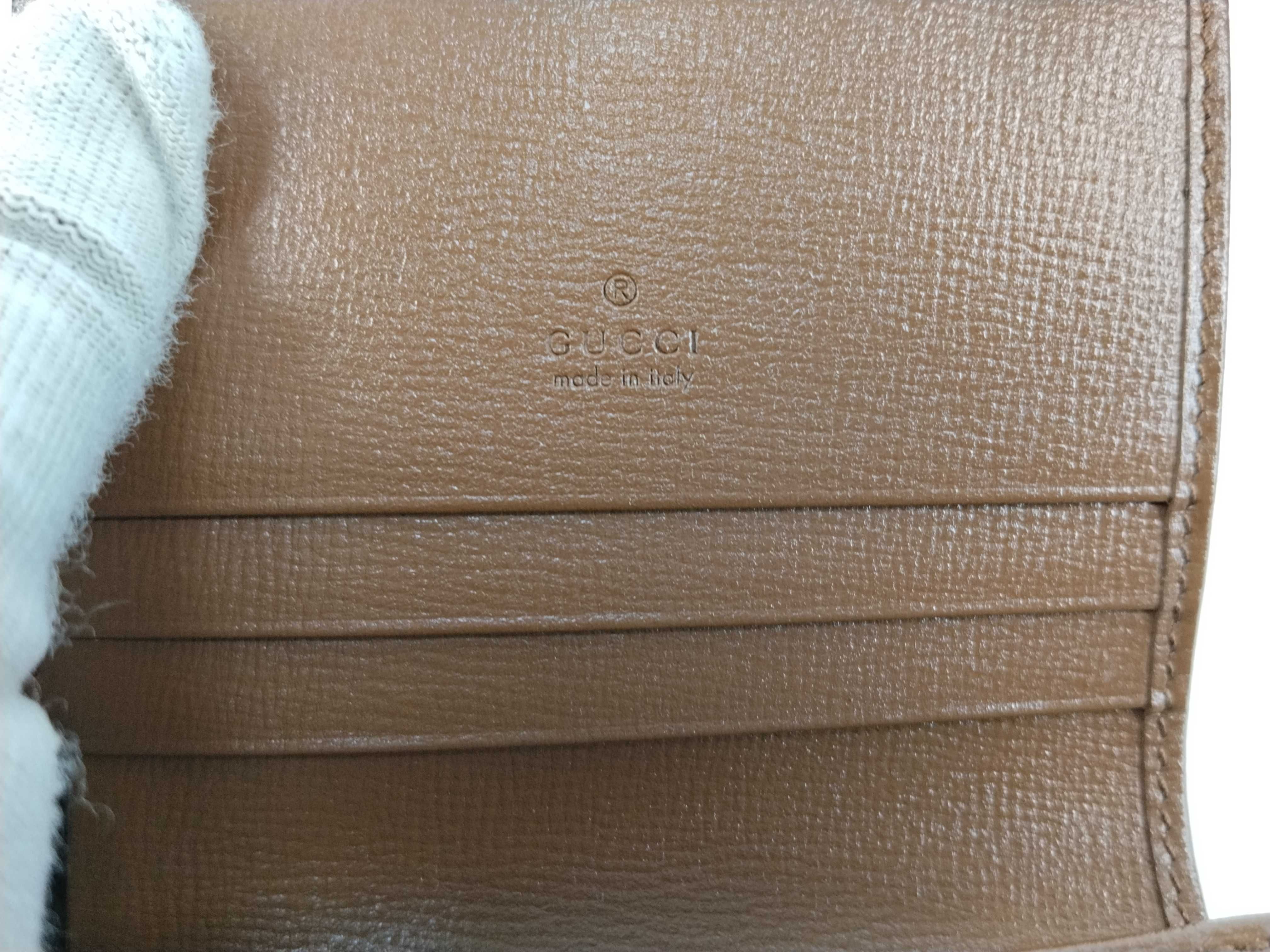 Jackie Bifold Wallet, Beige/Brown — view 10