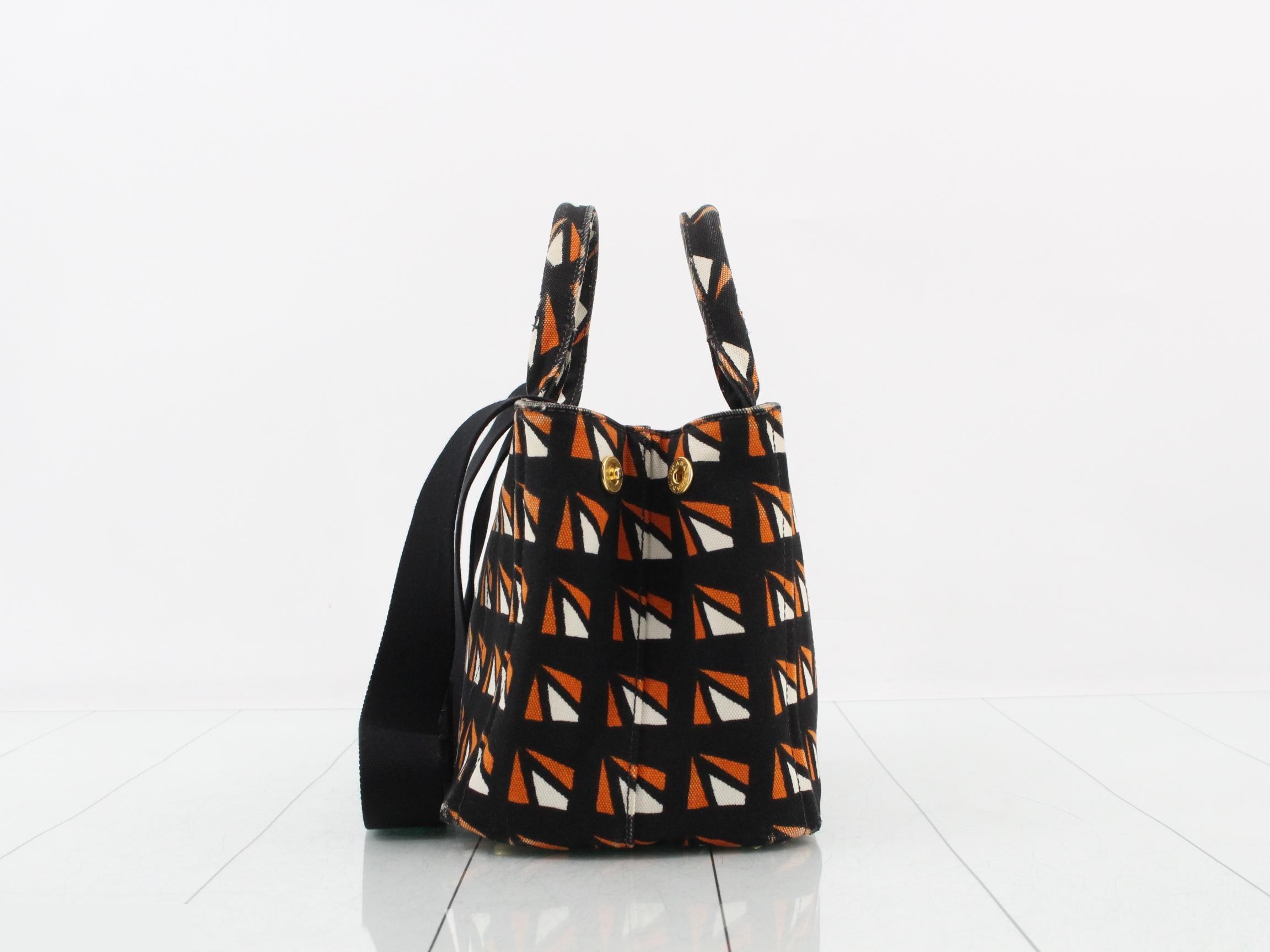 Canapa Canvas 2-Way Bag (Shoulder/Handbag) - Multicolor — view 3