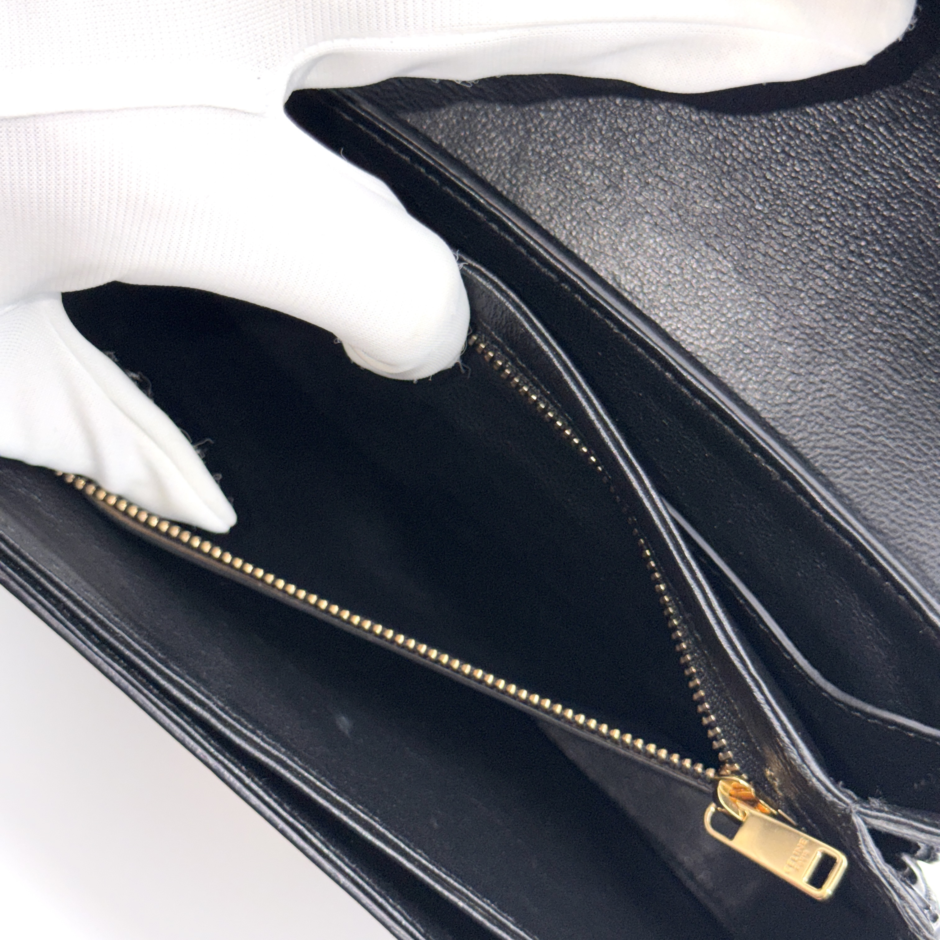 C Medium Chain Shoulder Bag, Patent Leather — view 12
