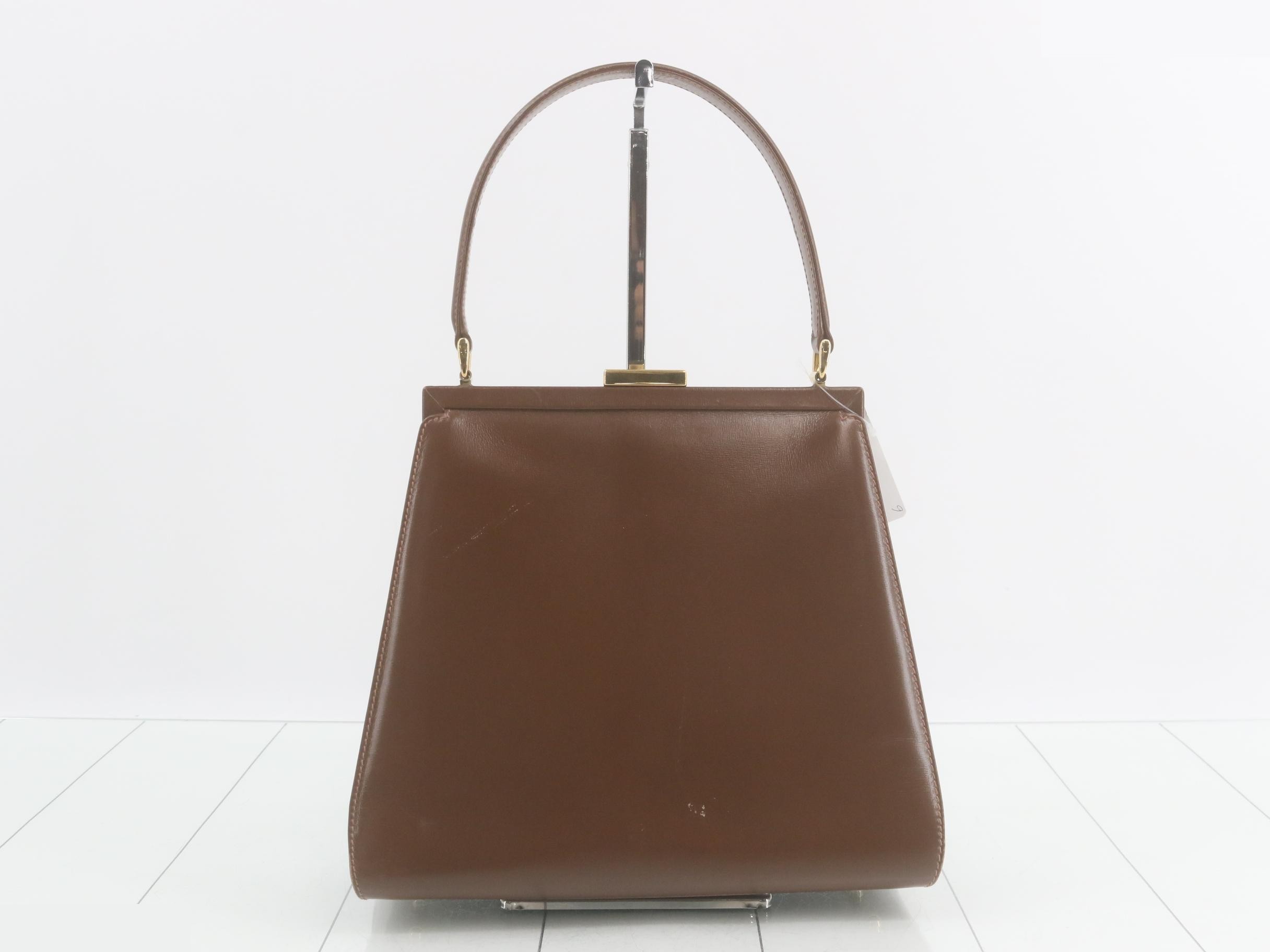 Vintage Gucci leather handbag — view 2
