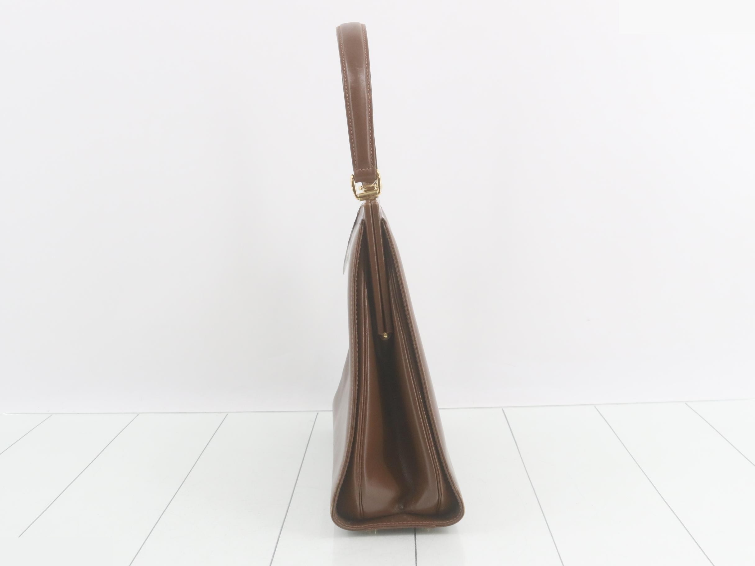 Vintage Gucci leather handbag — view 3