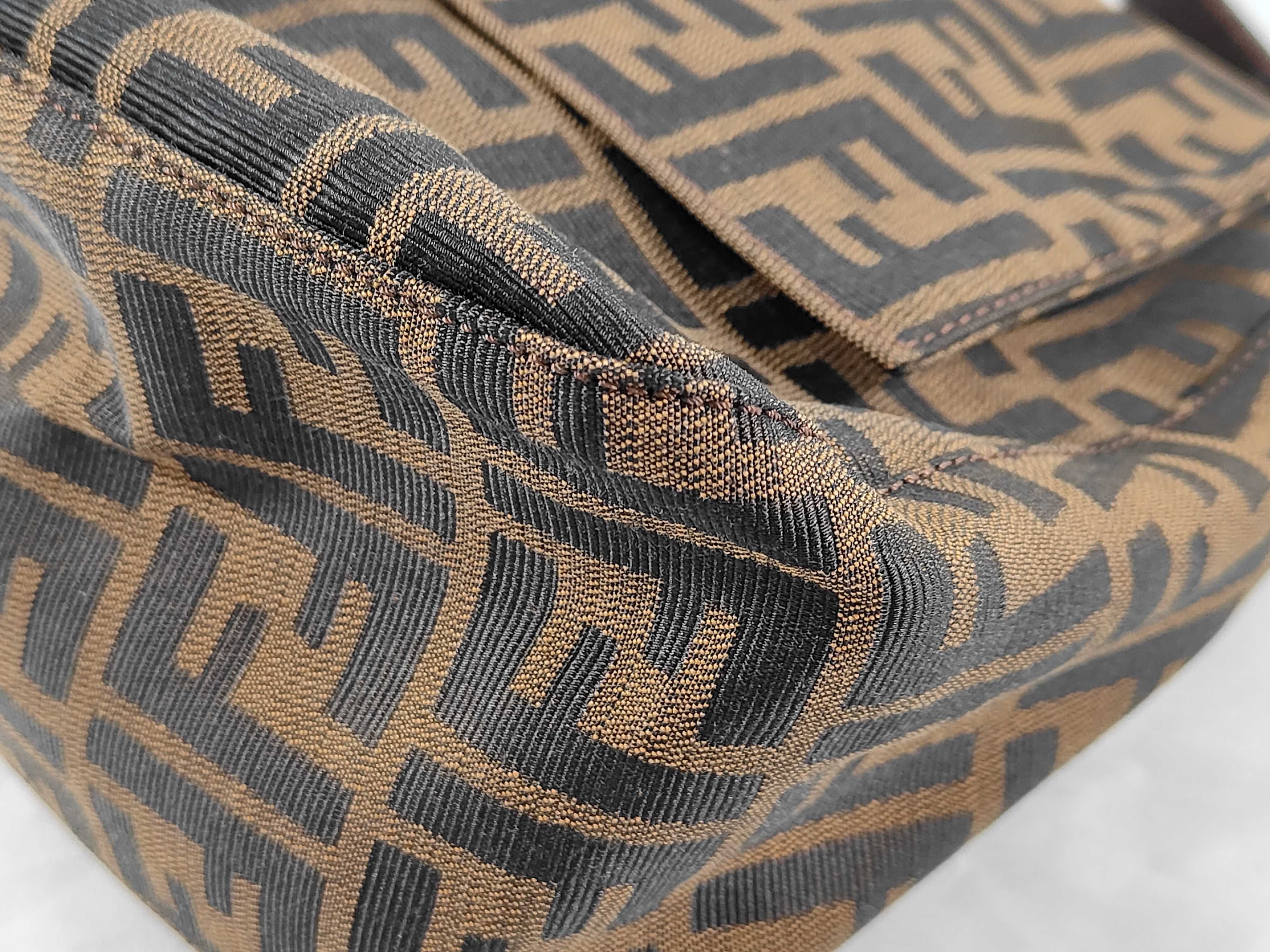 Zucca pattern Fendi Mamma Bucket Shoulder Bag — view 6