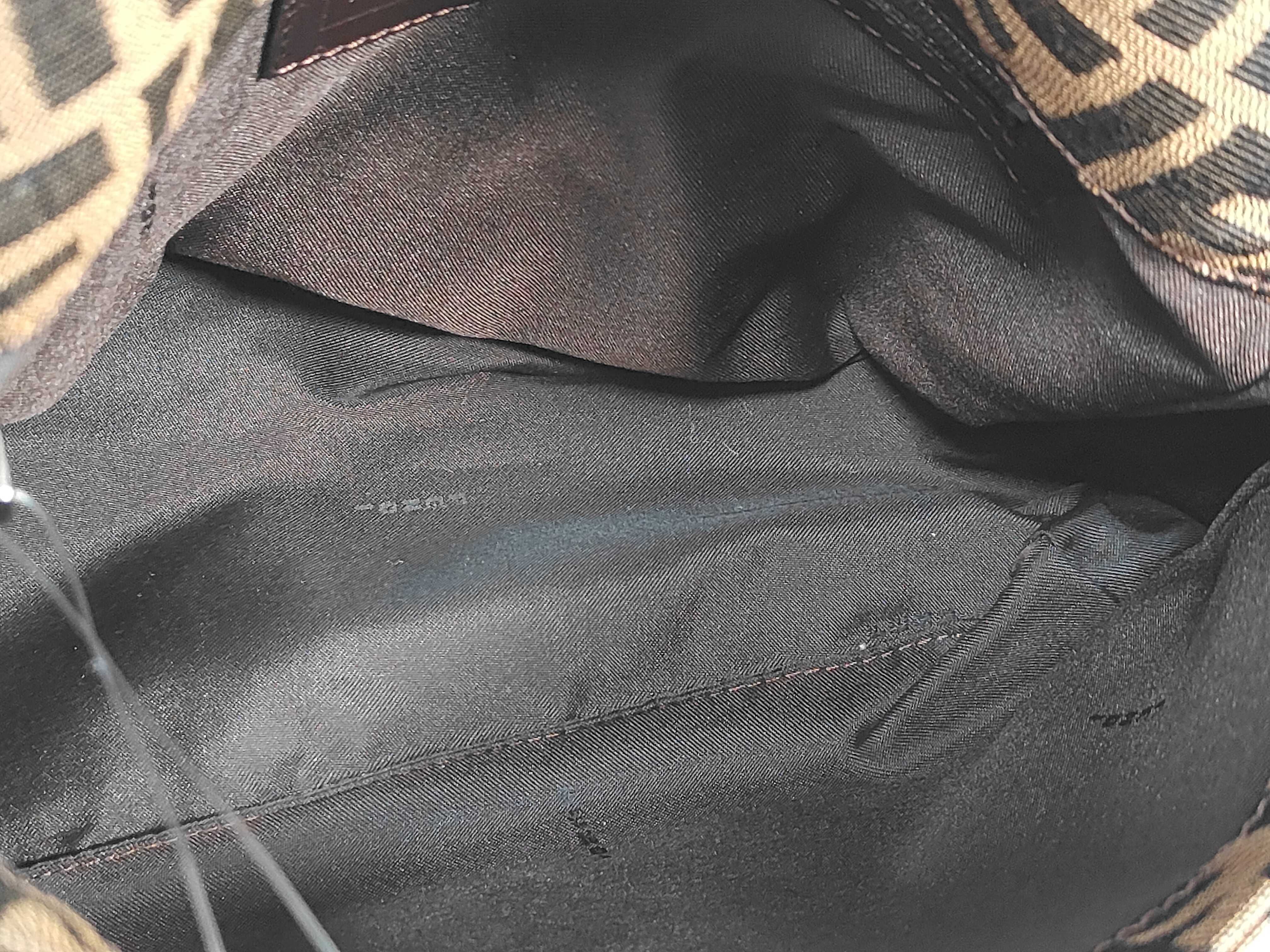 Zucca pattern Fendi Mamma Bucket Shoulder Bag — view 9