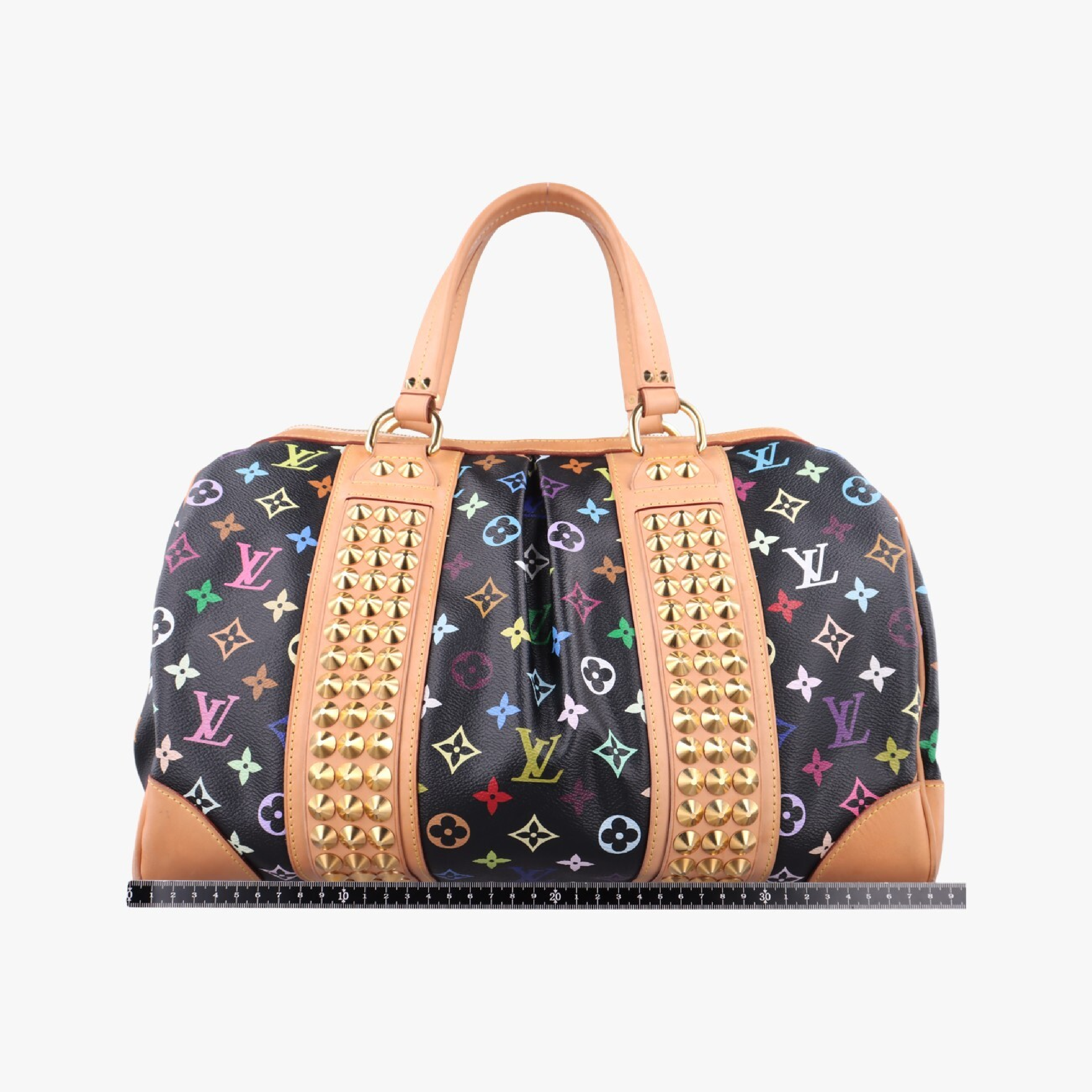 Courtney MM Noir Monogram Multicolor M45642 CA0120 Shoulder Bag — view 2