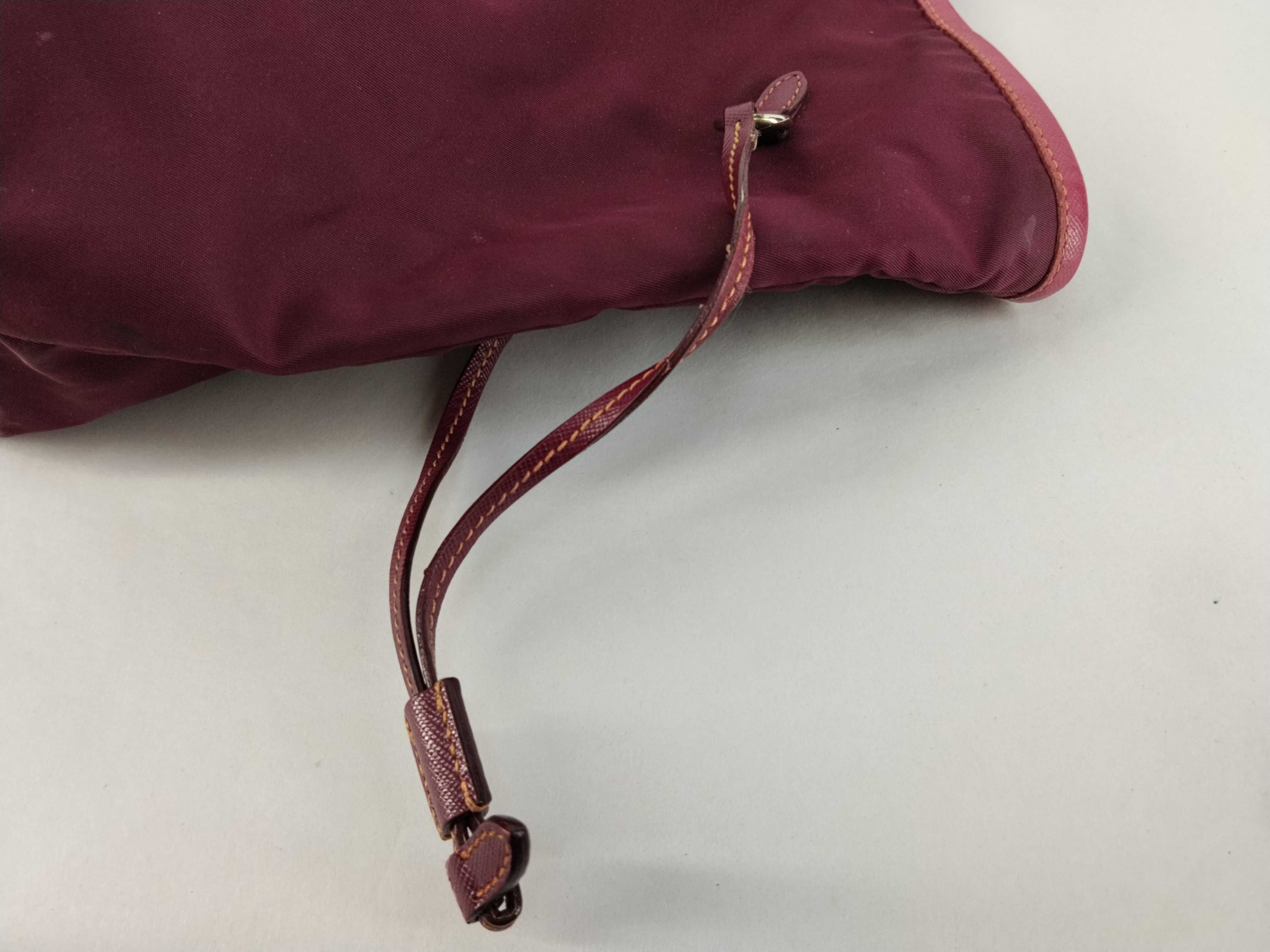 Nylon Prada Tote Bag Purple Tote Bag — view 6