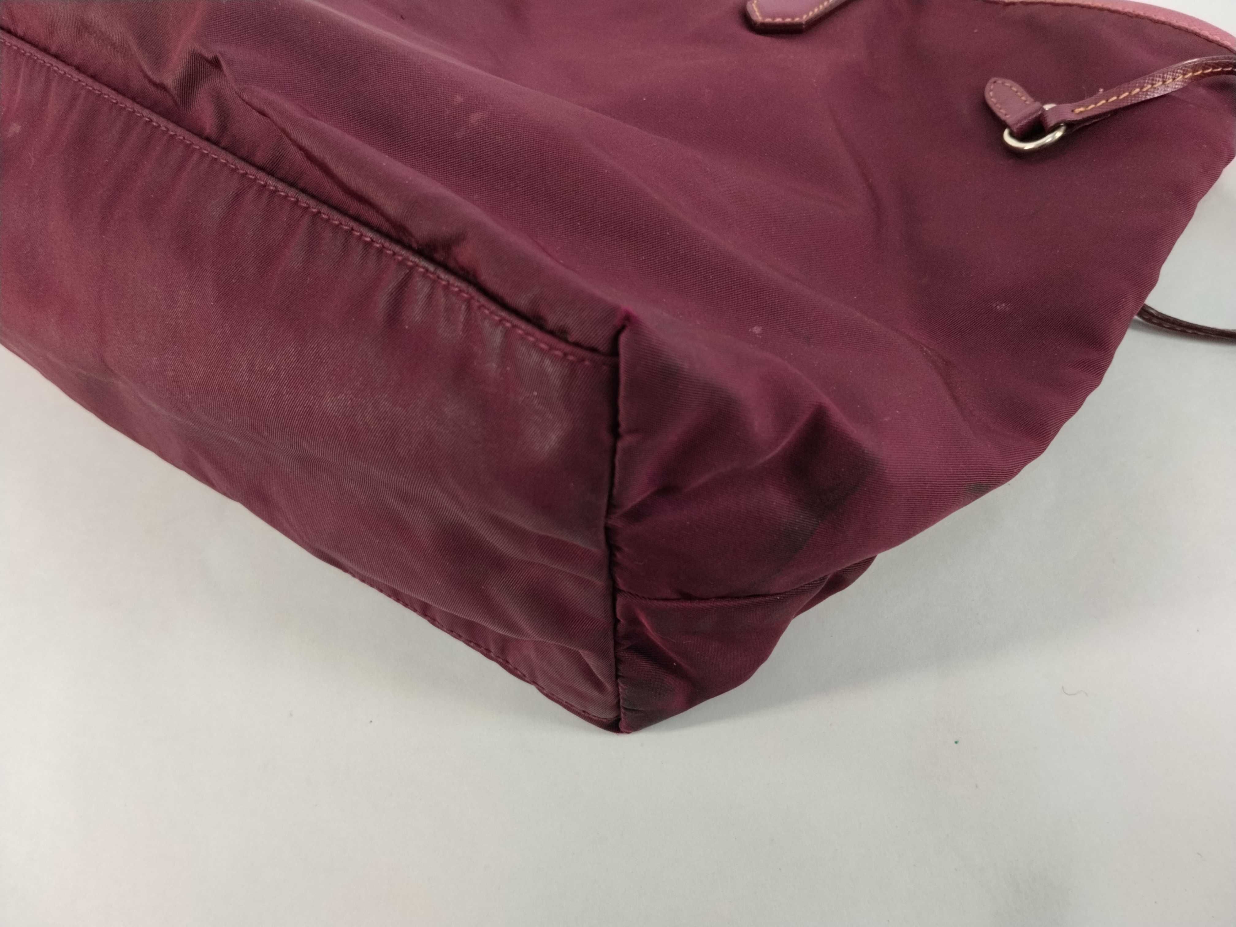Nylon Prada Tote Bag Purple Tote Bag — view 7