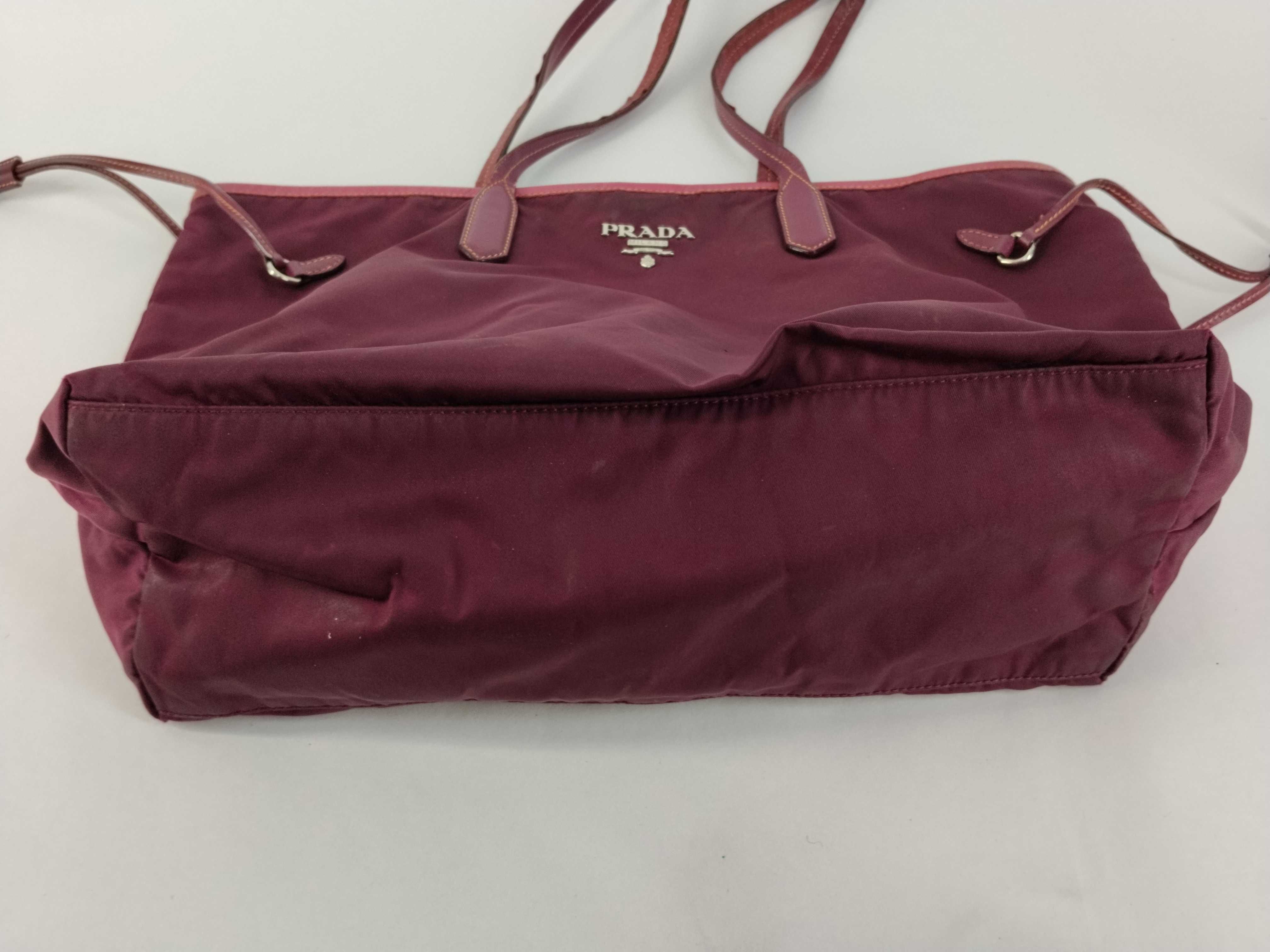 Nylon Prada Tote Bag Purple Tote Bag — view 8
