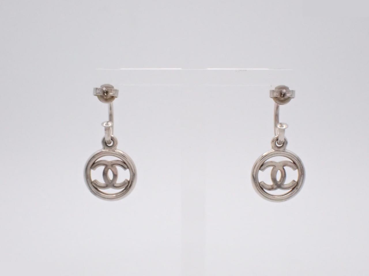 Coco Mark Hoop Earrings — view 2