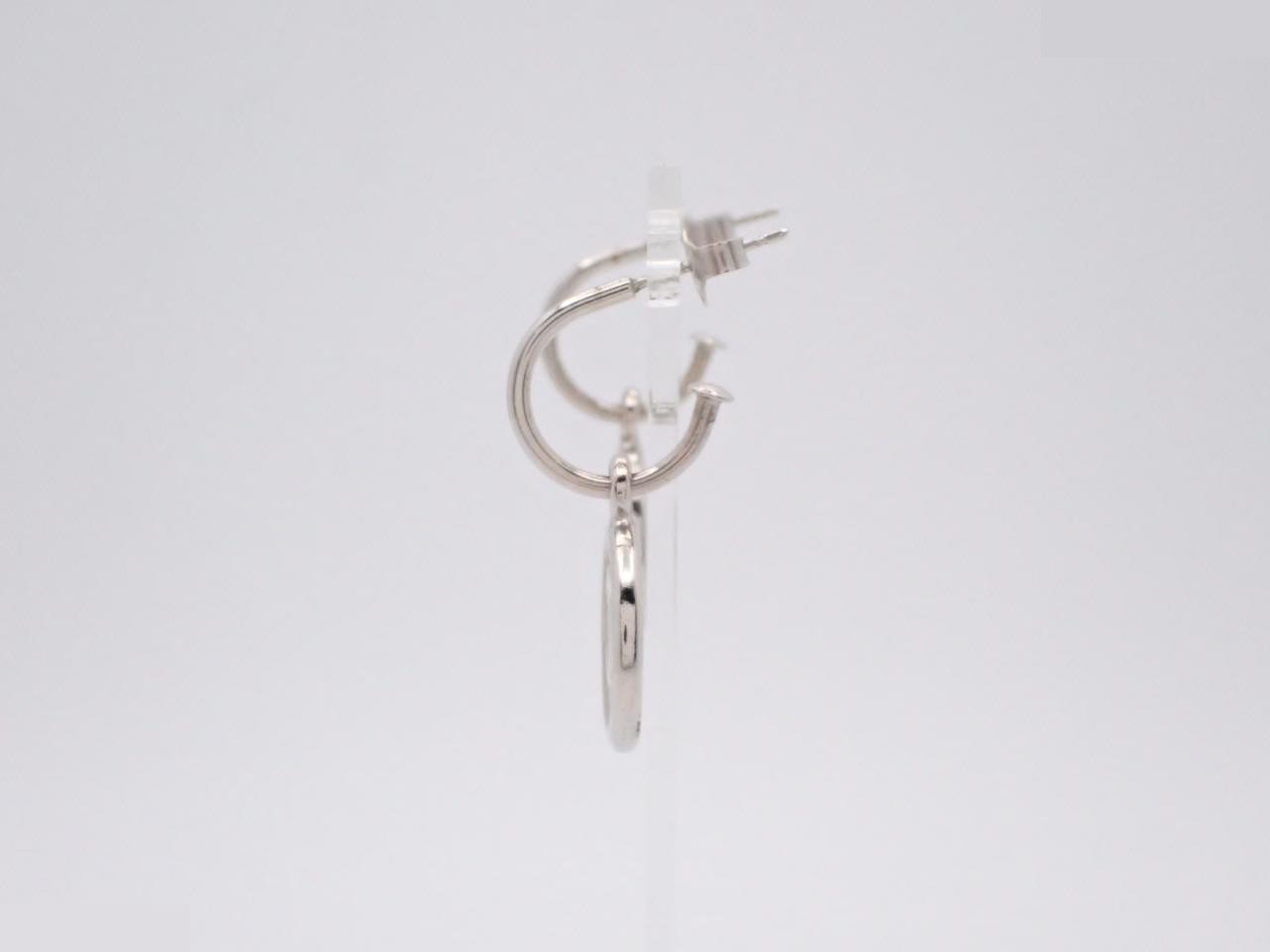 Coco Mark Hoop Earrings — view 3