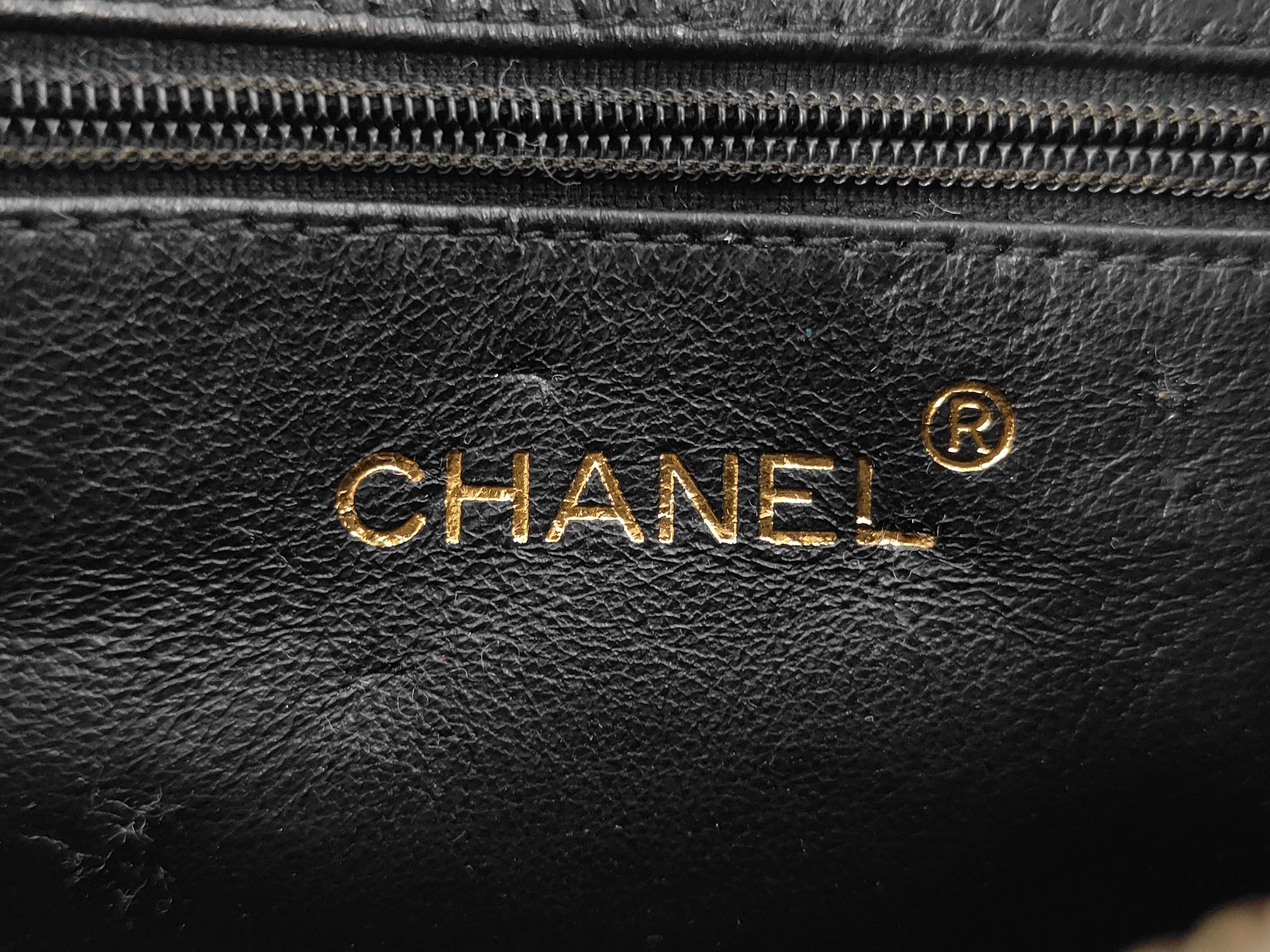 Lambskin Matelassé Fringe Mini Shoulder Bag, Black with Gold Hardware — view 10