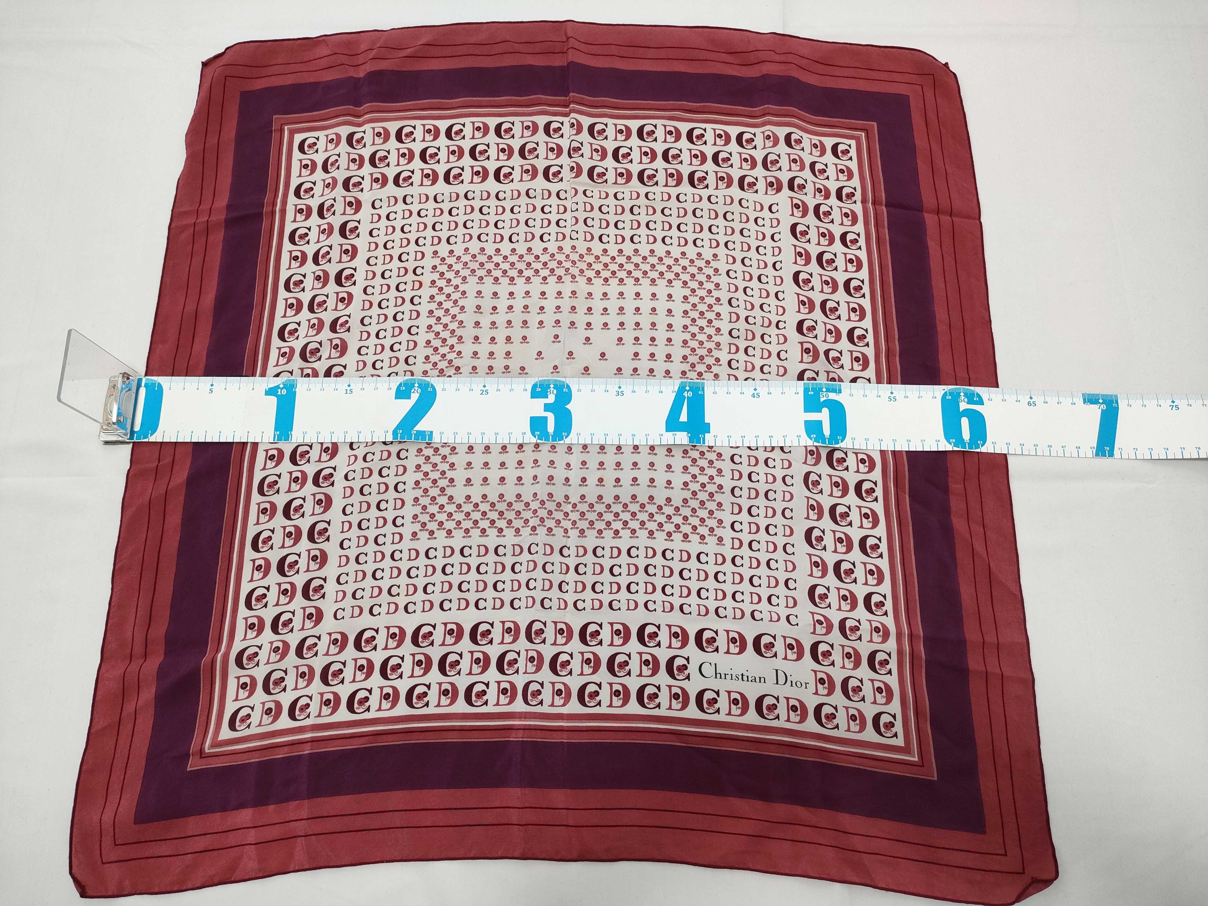 scarf, CD pattern, pink, other accessories — view 2