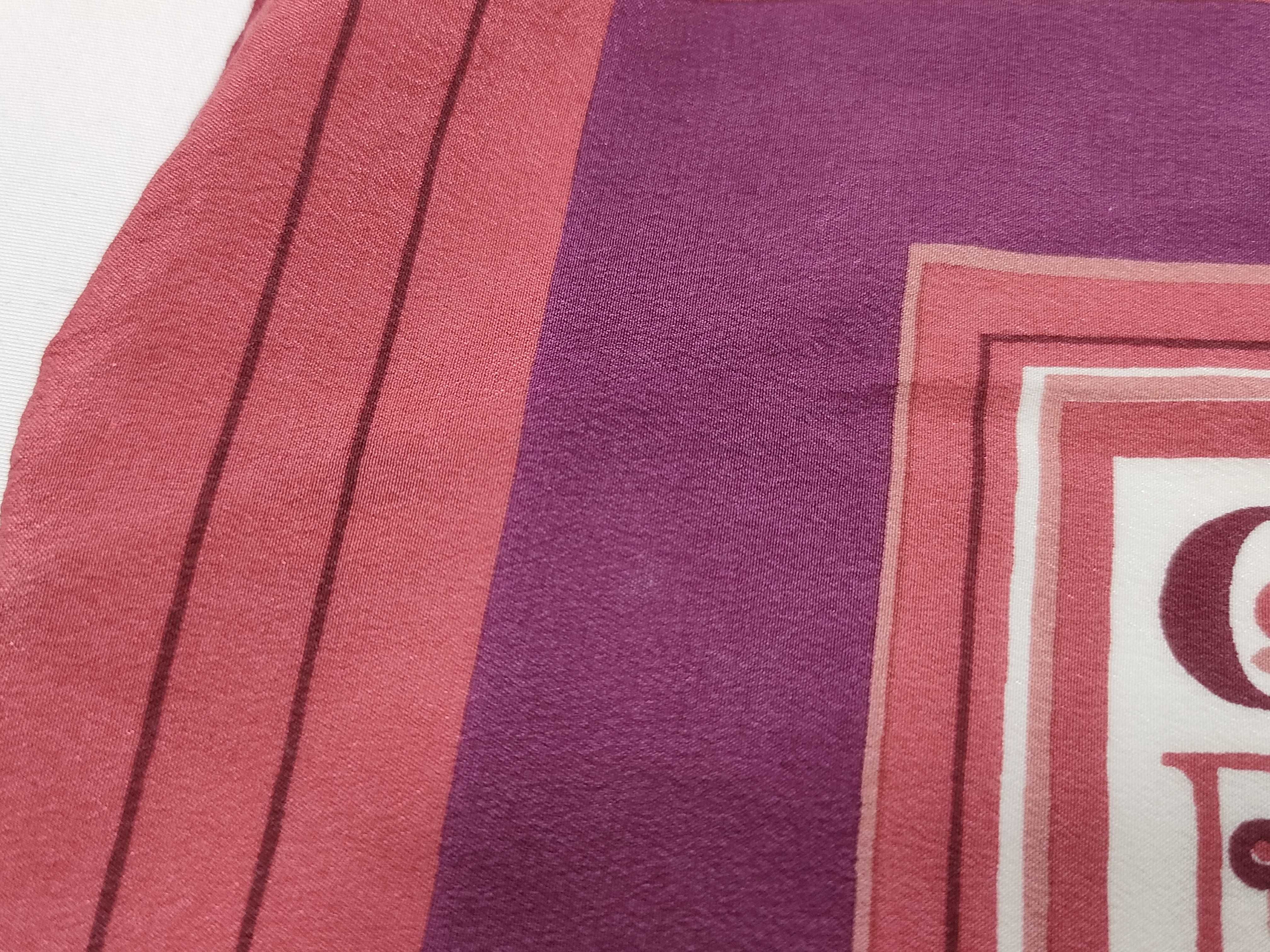 scarf, CD pattern, pink, other accessories — view 8
