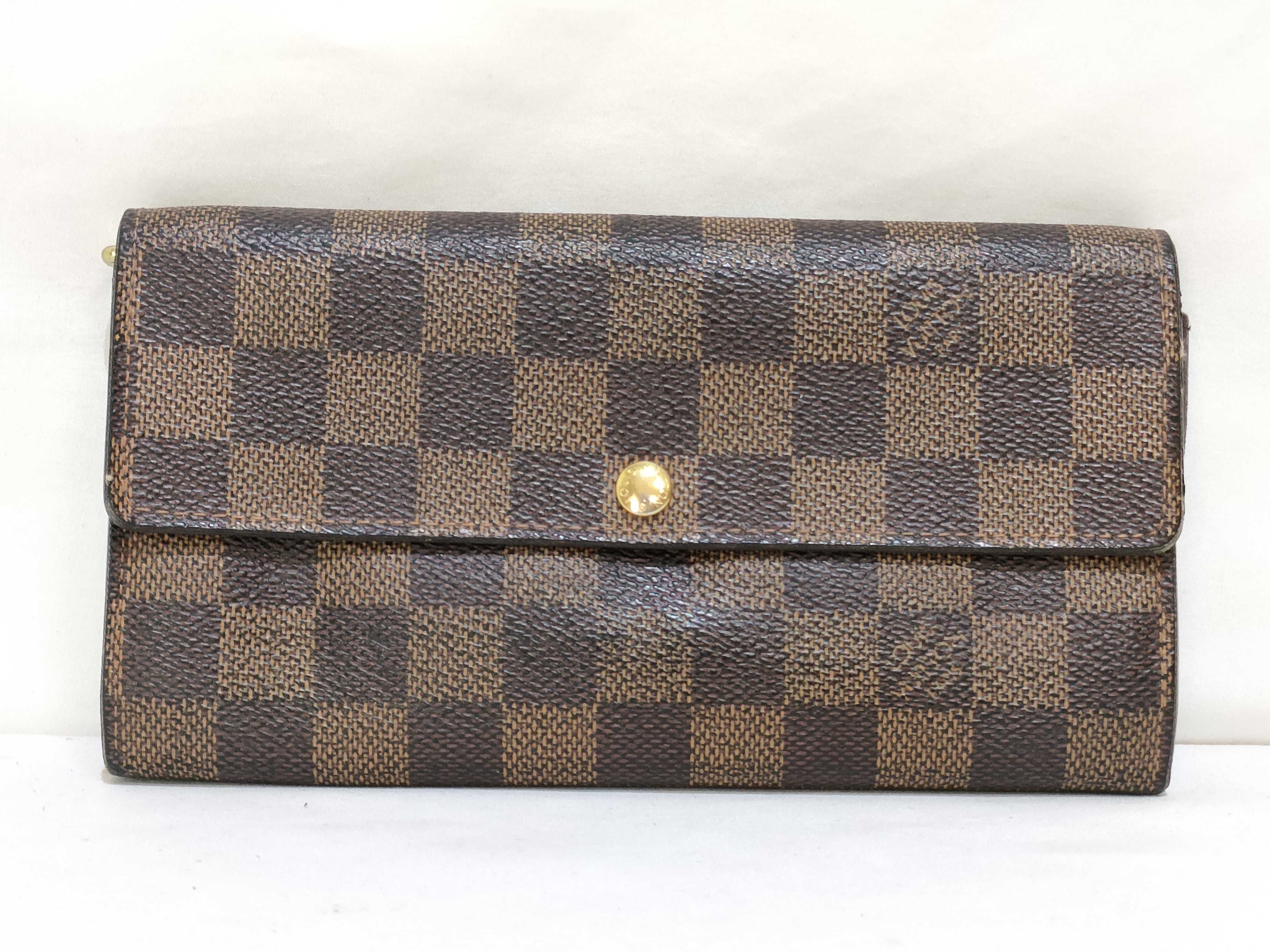 Damier / Damier / Long Wallet / PVC Wallet