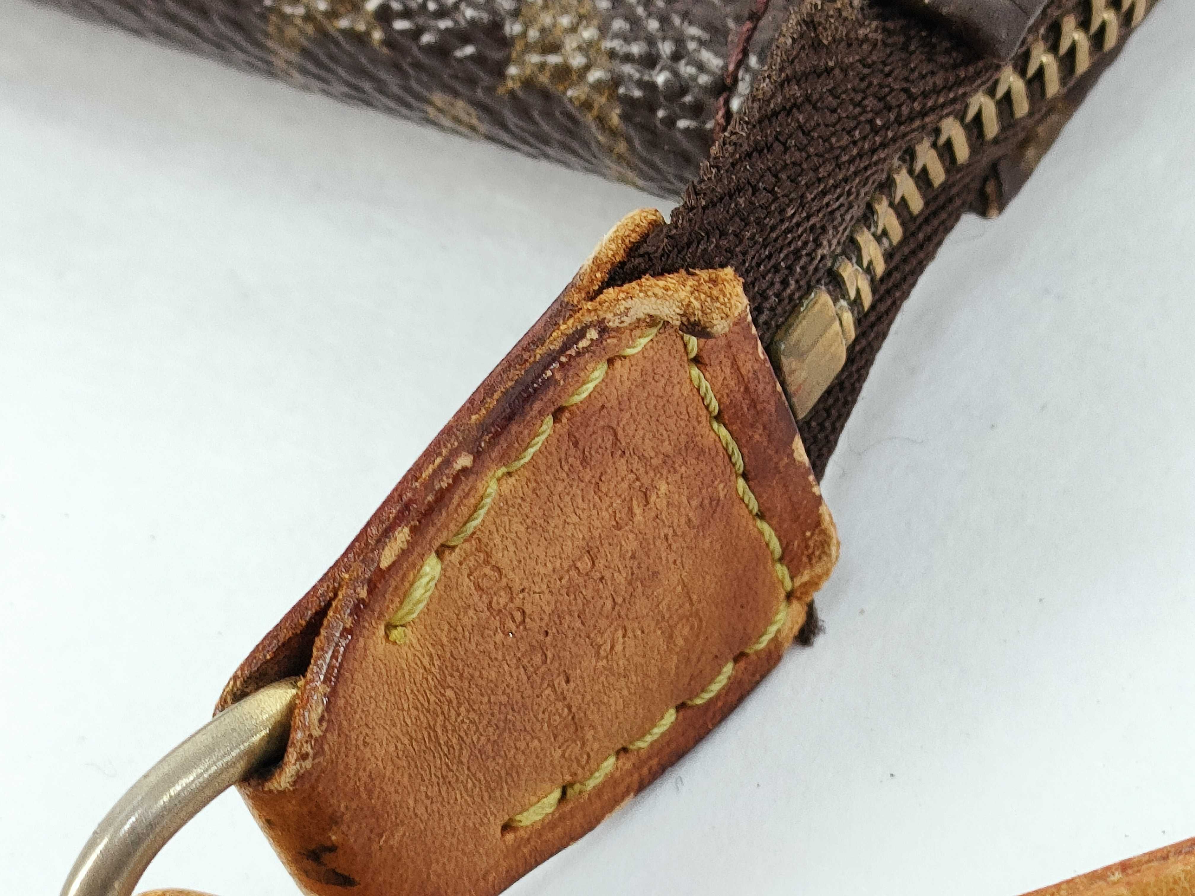 Monogram Louis Vuitton Monogram Pochette Accessoires M51980 Brown PVC Pouch — view 7