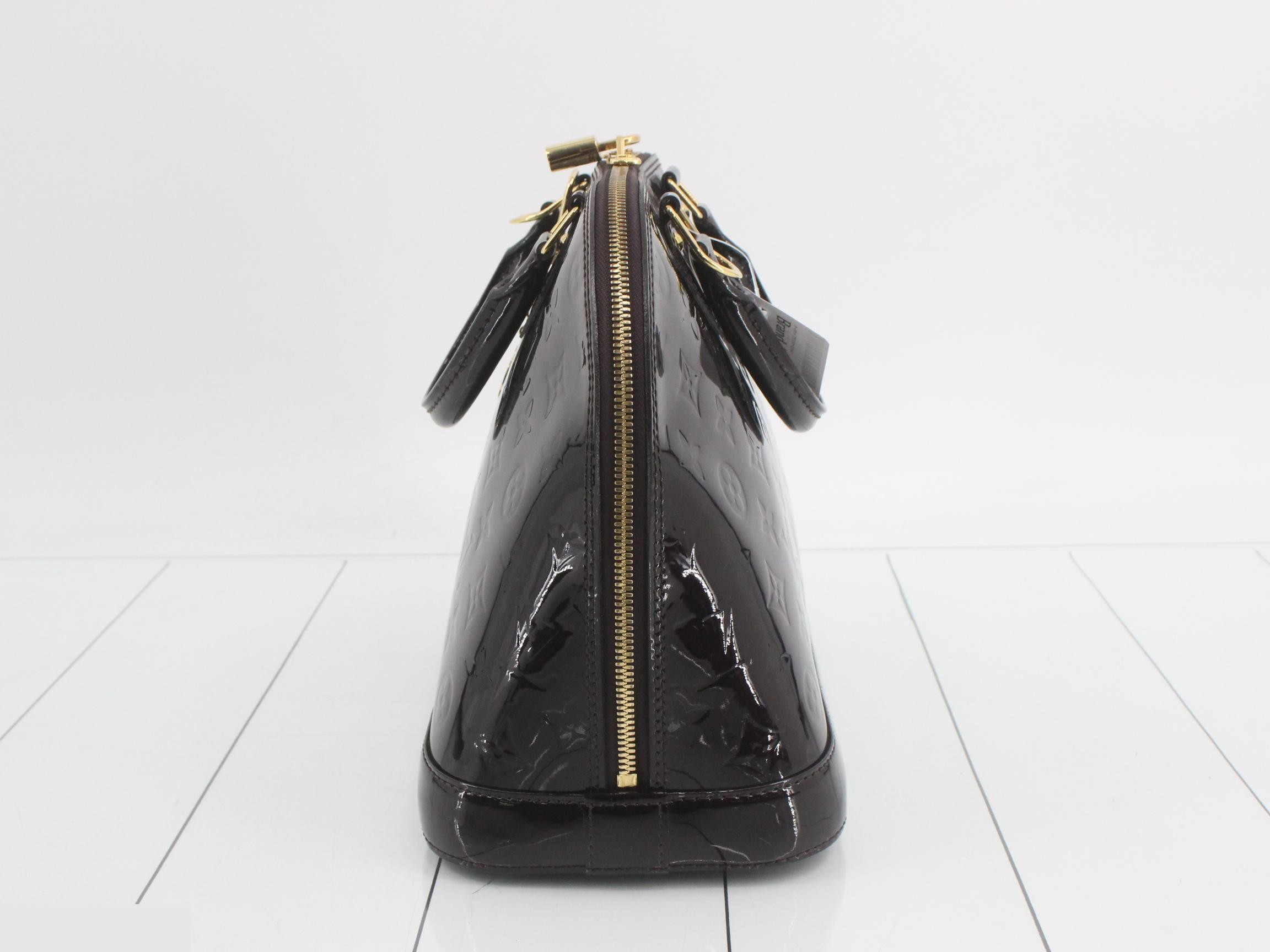 Vernis Alma PM Amarante Handbag — view 3