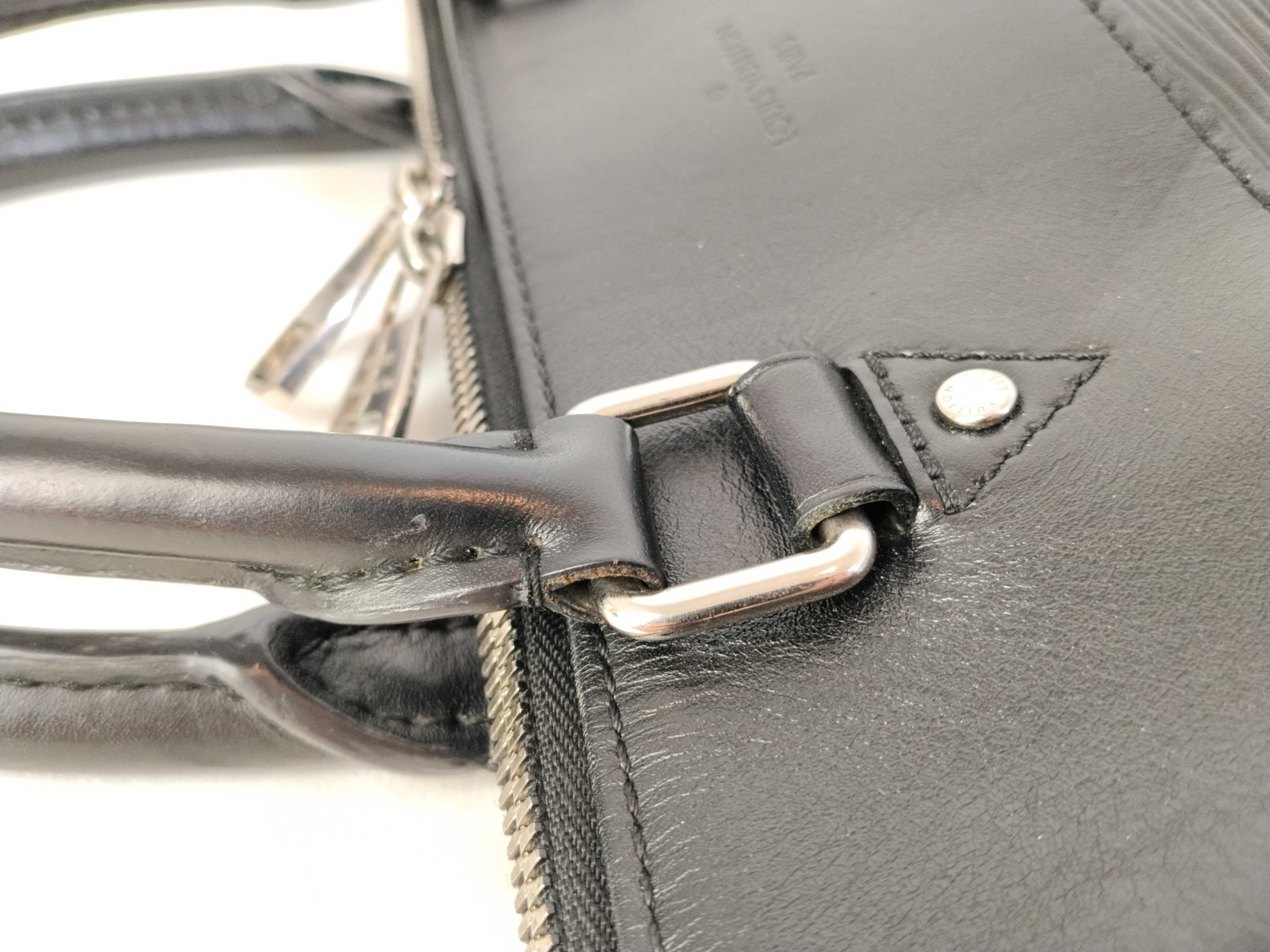 Epi Men's Briefcase Business Bag — view 5