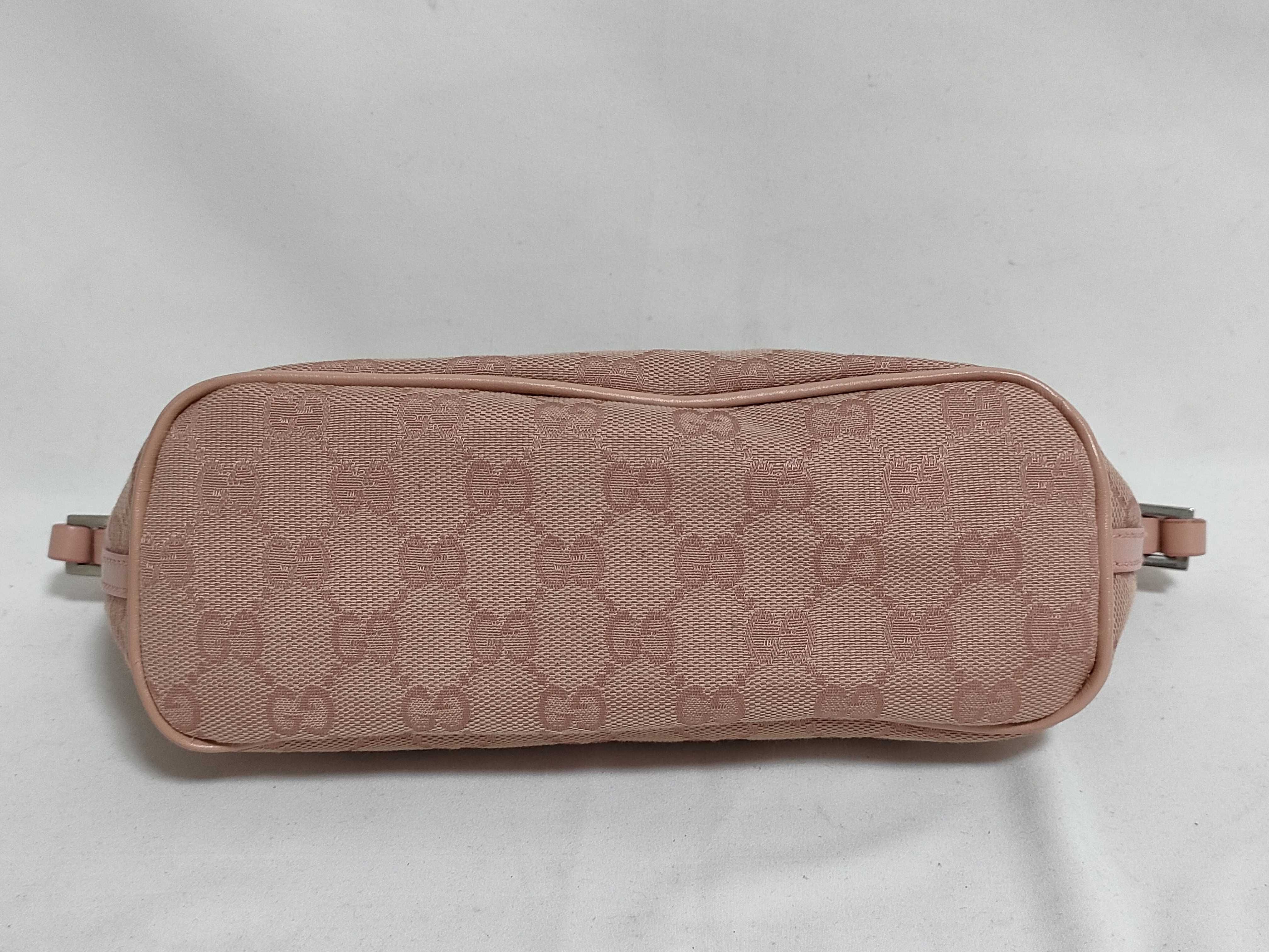 GG Pink Hand Pouch Handbag GG Pattern Z11433 Handbag — view 3