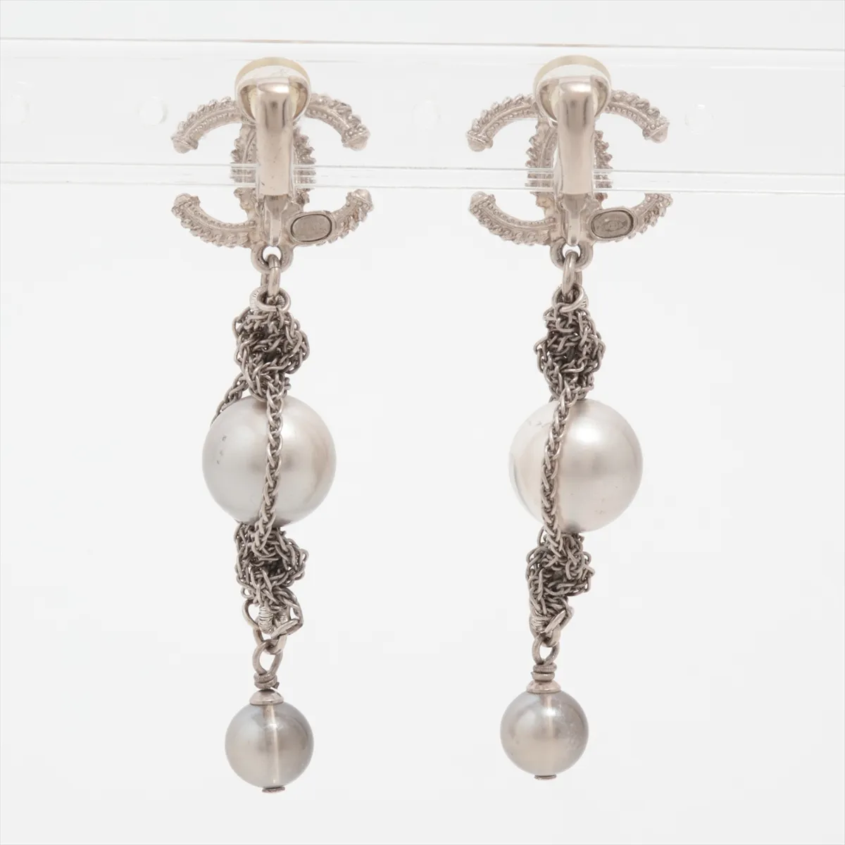 Coco Mark A18A Earrings (Pair) Metal Silver — view 2