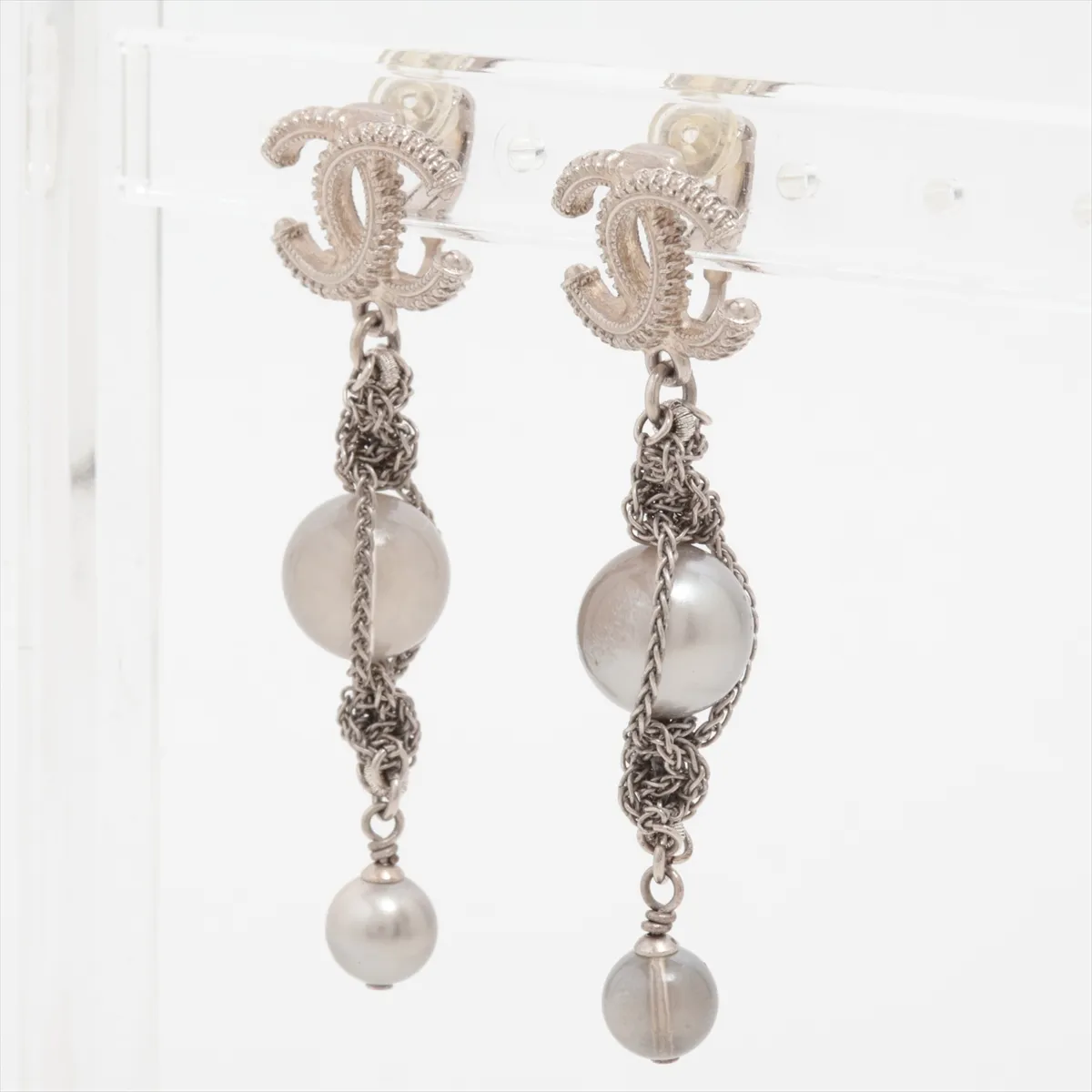 Coco Mark A18A Earrings (Pair) Metal Silver — view 3