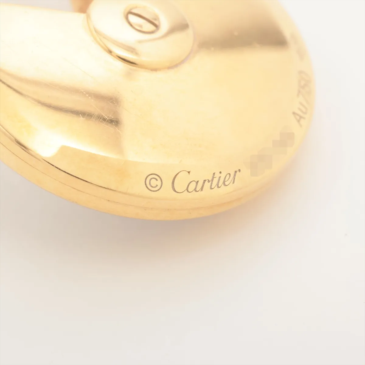 Amulette de Cartier Shell Diamond Necklace, 750 (Yellow Gold), 10.3g, EIS548, Shell cloudiness, — view 4