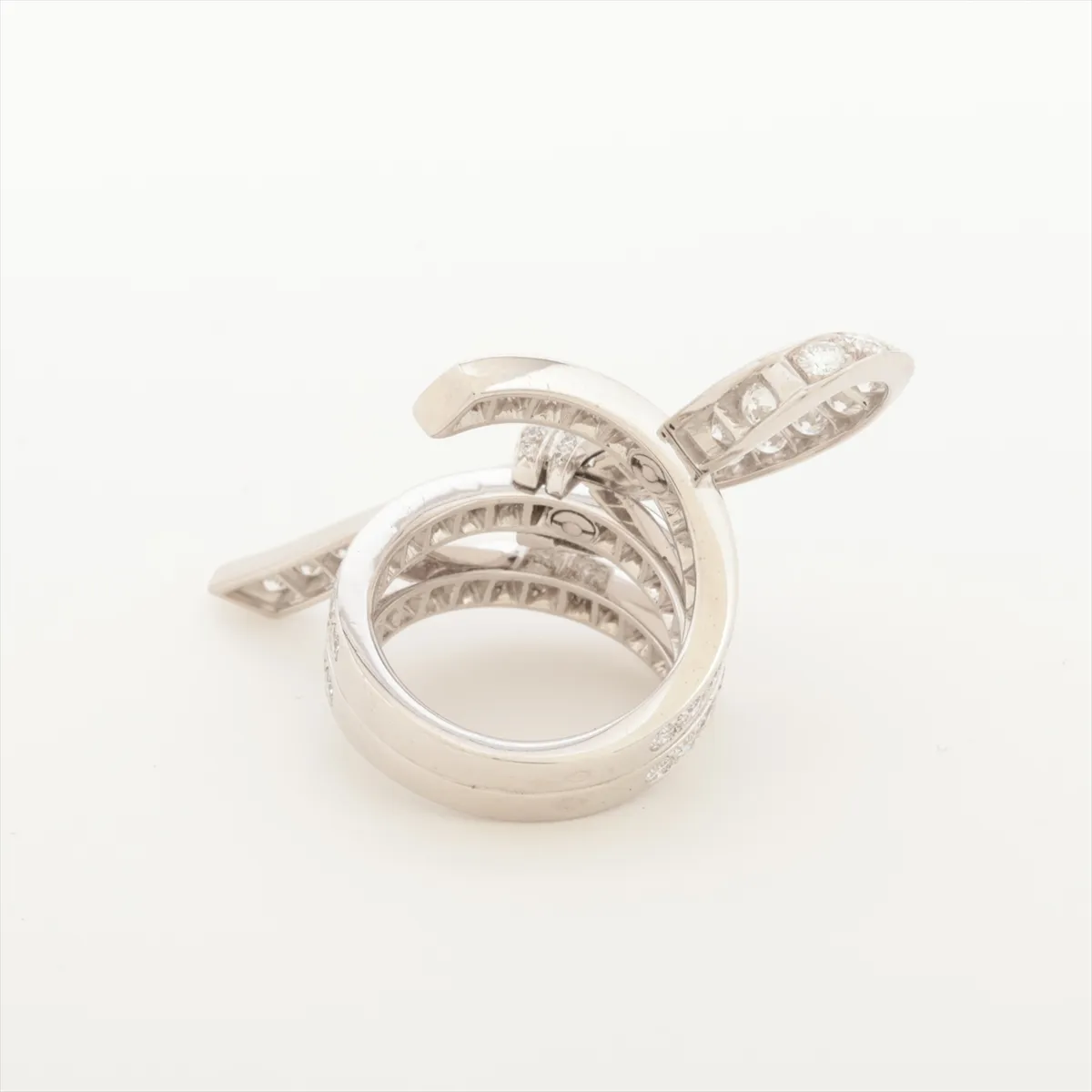Ribbon Diamond Ring 750(WG) 14.0g 49 BL135937 — view 2