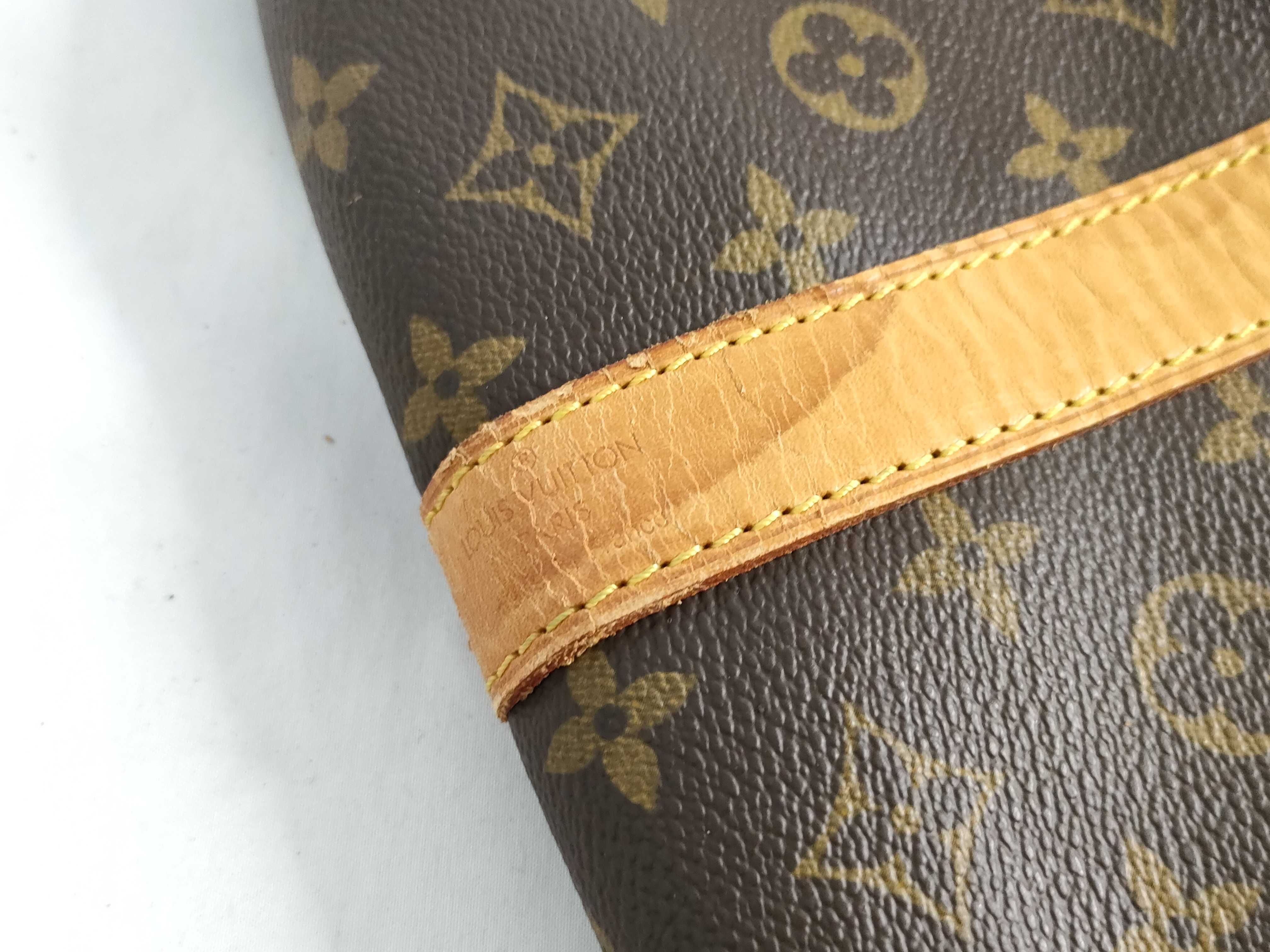 Monogram Keepall Bandoulière 60 M41412 TH1907 Brown Boston Bag — view 12