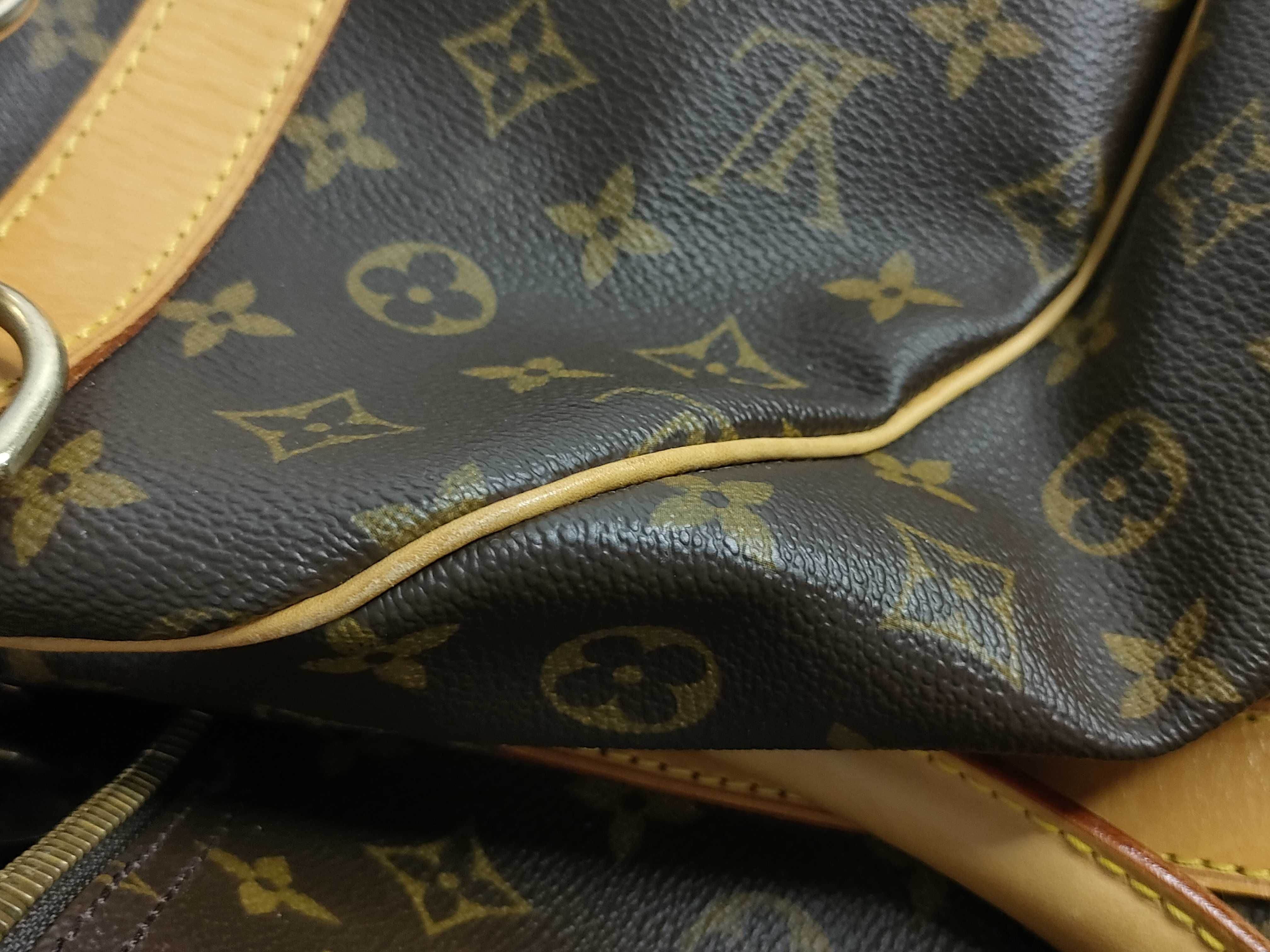 Monogram Keepall Bandoulière 60 M41412 TH1907 Brown Boston Bag — view 15