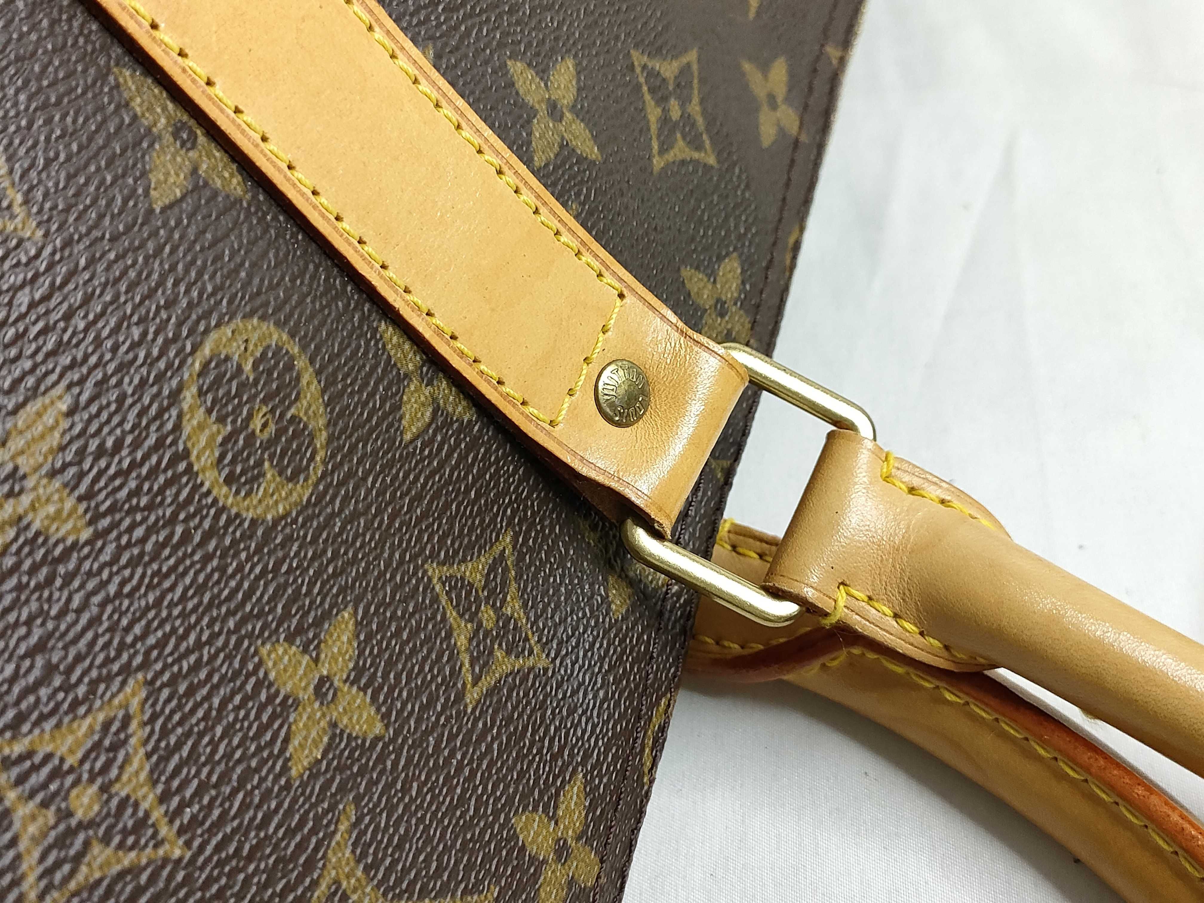 Monogram Keepall Bandoulière 60 M41412 TH1907 Brown Boston Bag — view 5
