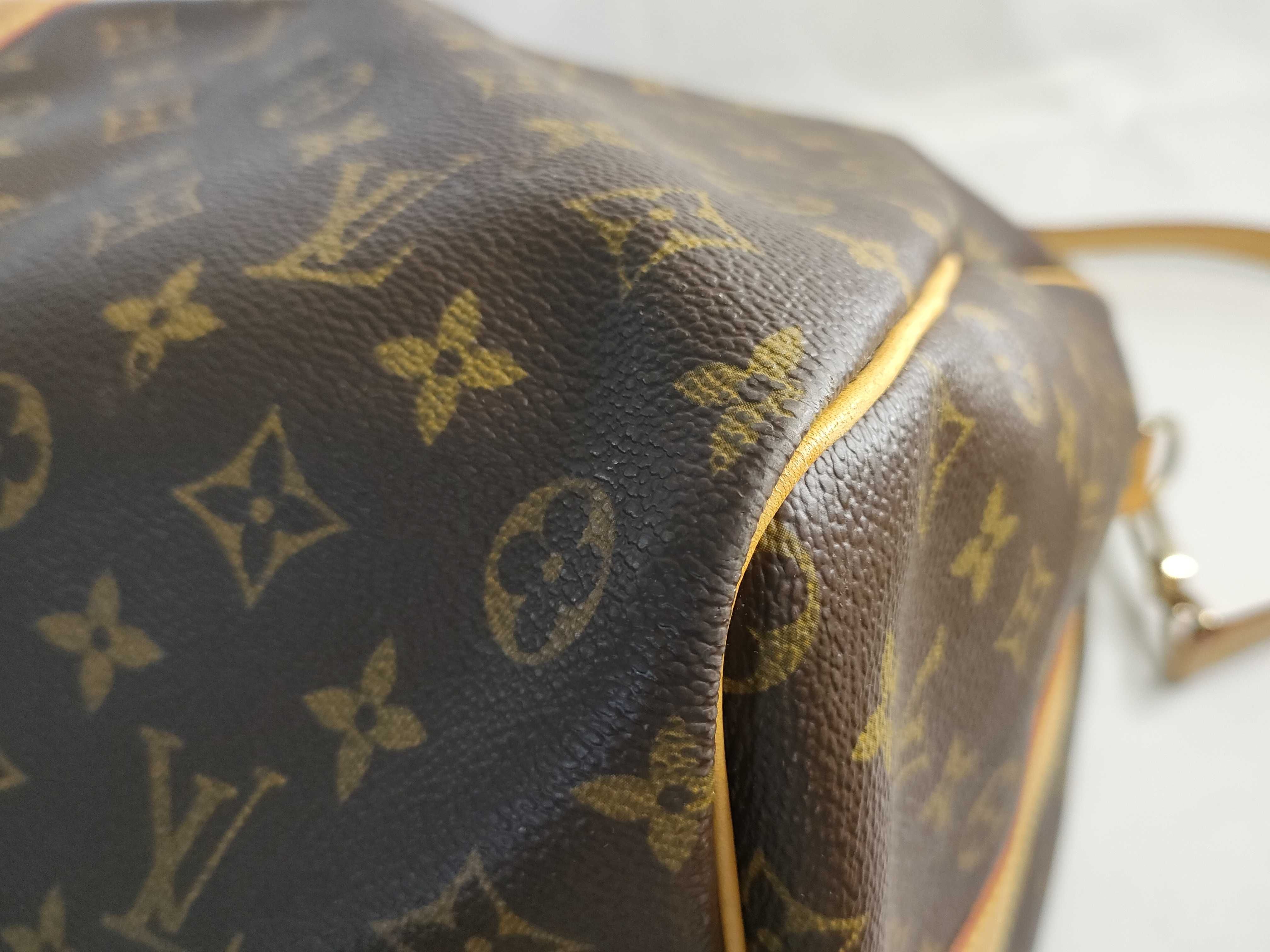 Monogram Keepall Bandoulière 60 M41412 TH1907 Brown Boston Bag — view 7