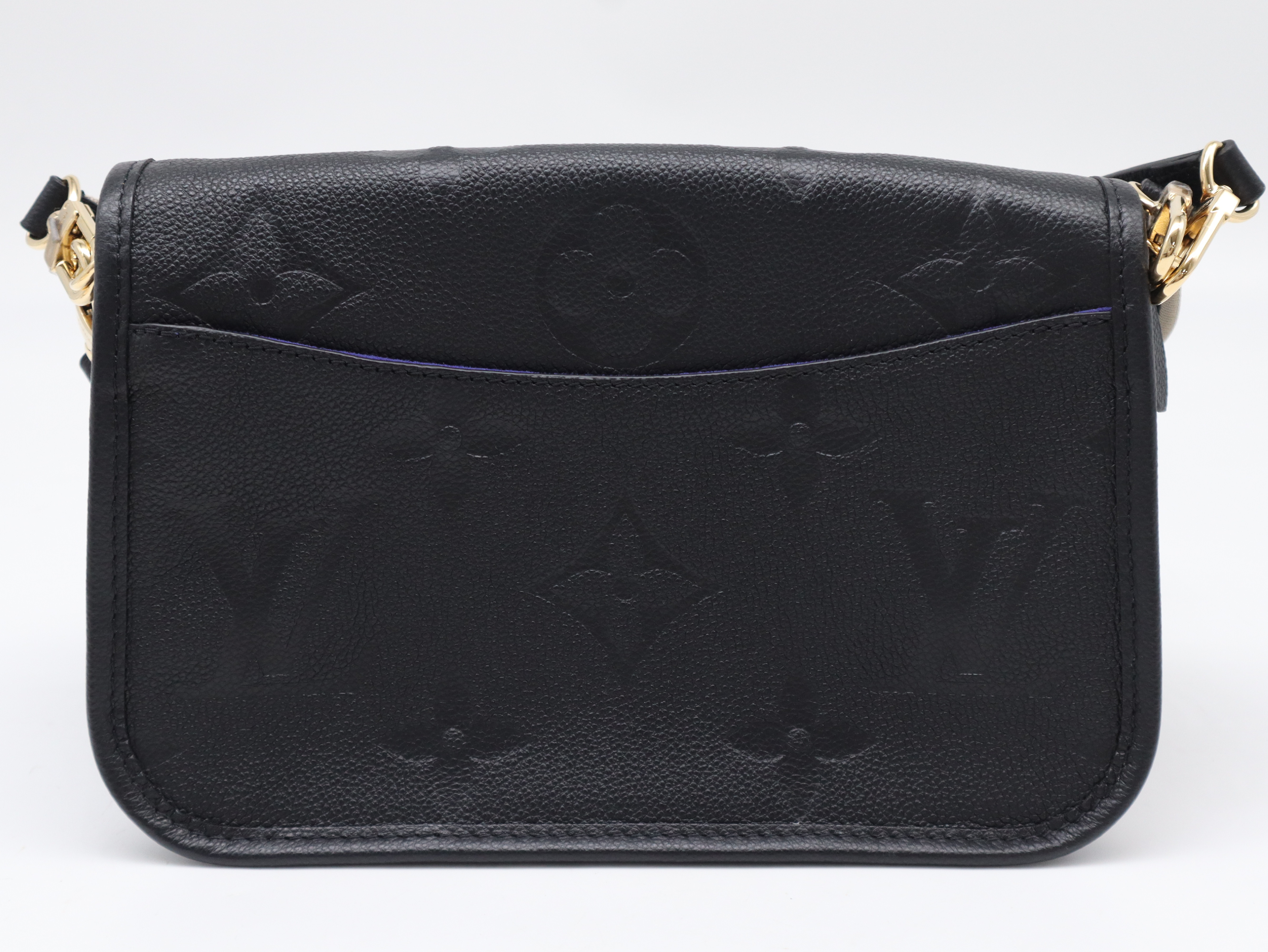 M46386 Monogram Empreinte Diane Shoulder Bag (RFID tested, includes 2 shoulder straps and dust bag) — view 2