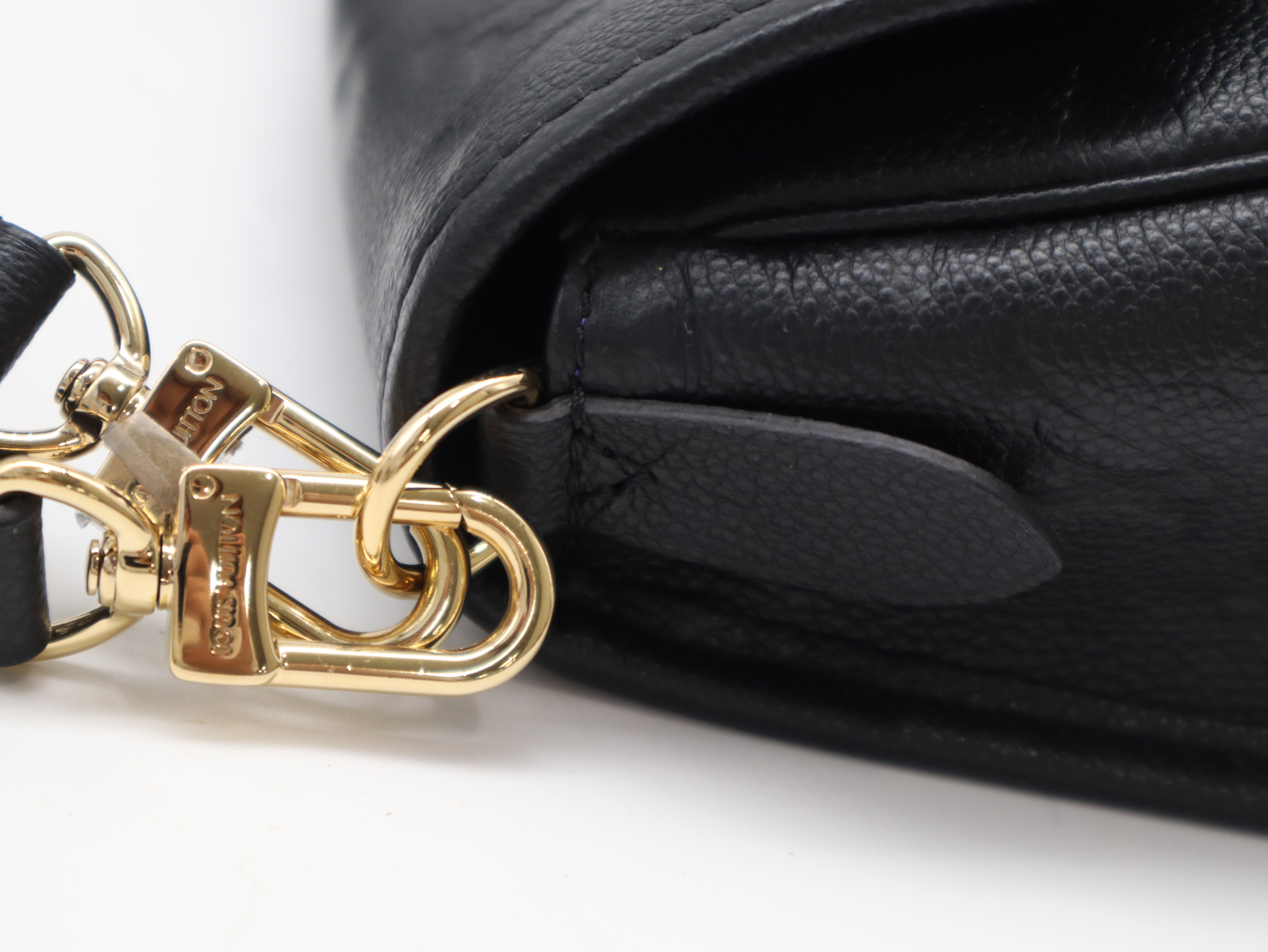 M46386 Monogram Empreinte Diane Shoulder Bag (RFID tested, includes 2 shoulder straps and dust bag) — view 7