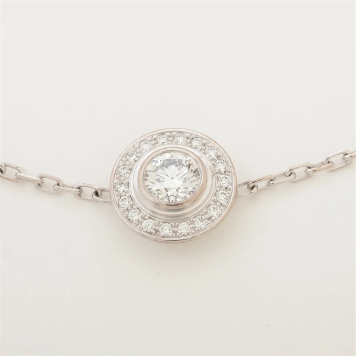 Damour Diamond Bracelet 750 (WG) 3.0g YP7879 — view 2