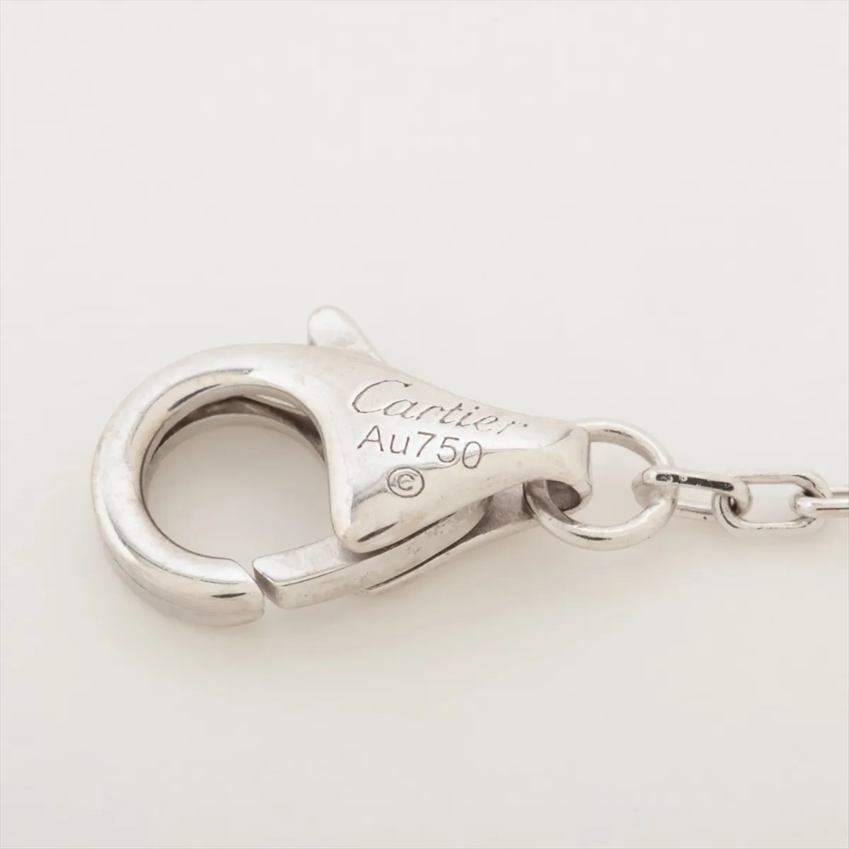 Damour Diamond Bracelet 750 (WG) 3.0g YP7879 — view 5