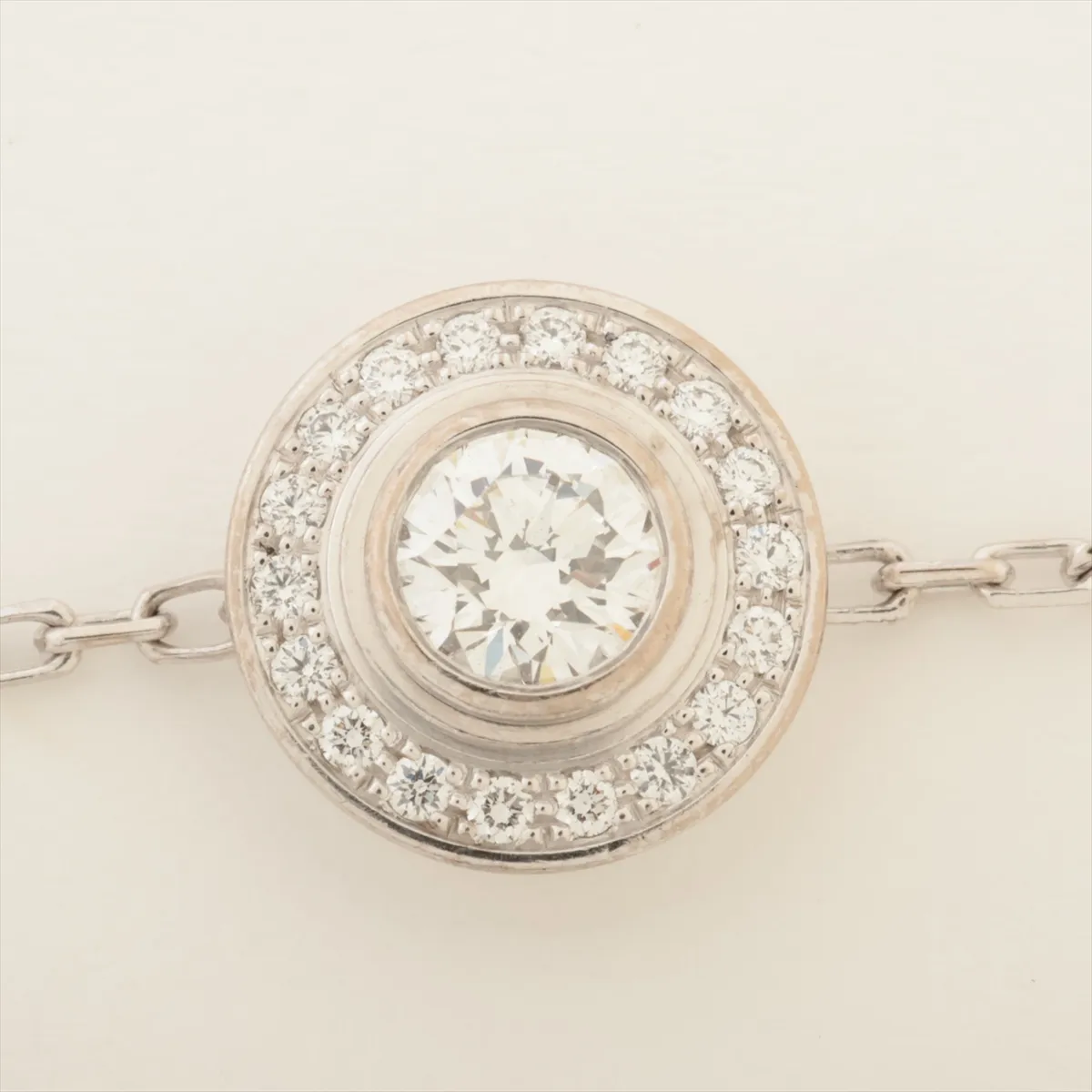 Damour Diamond Bracelet 750 (WG) 3.0g YP7879 — view 6