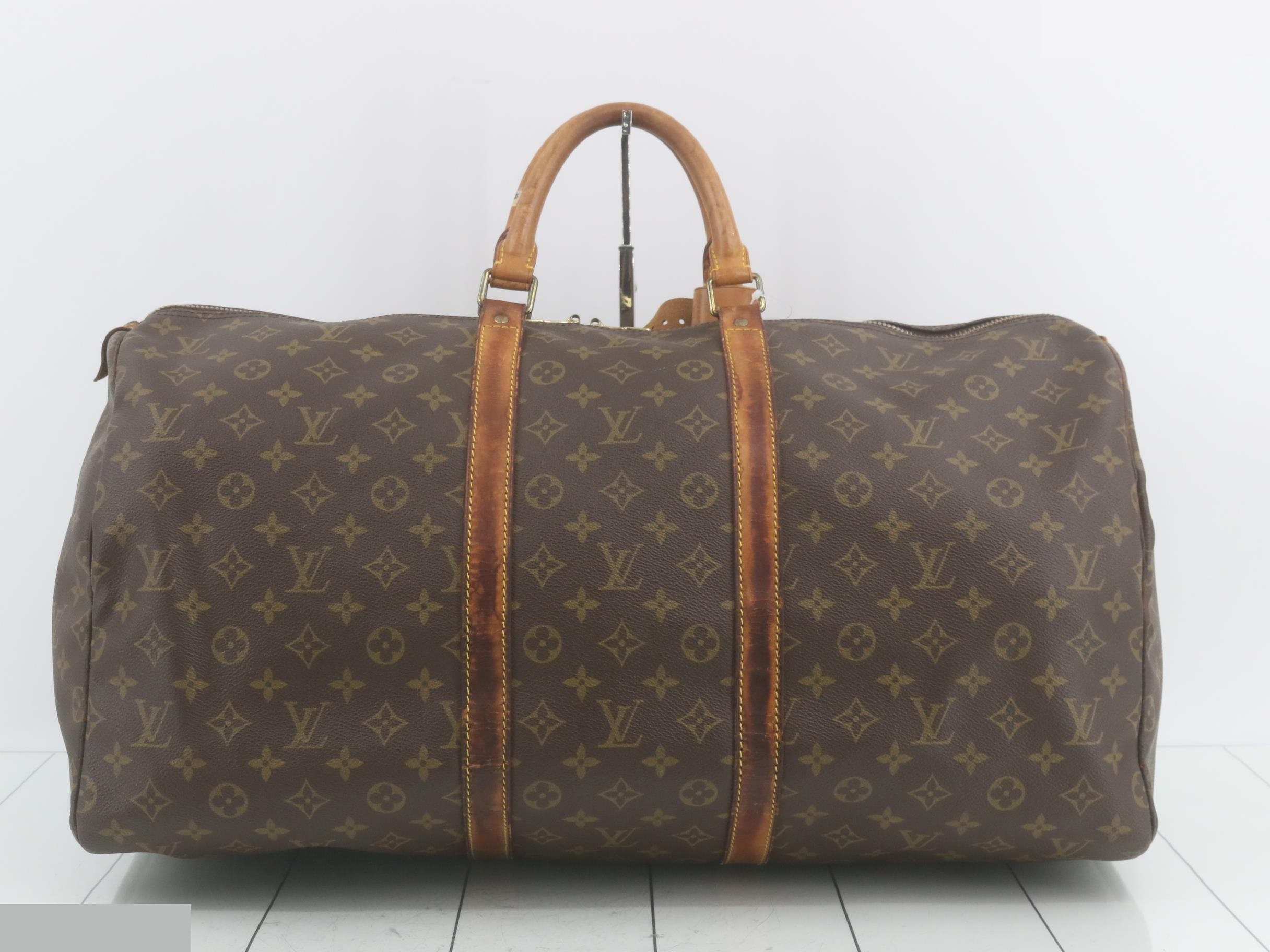 monogram boston bag