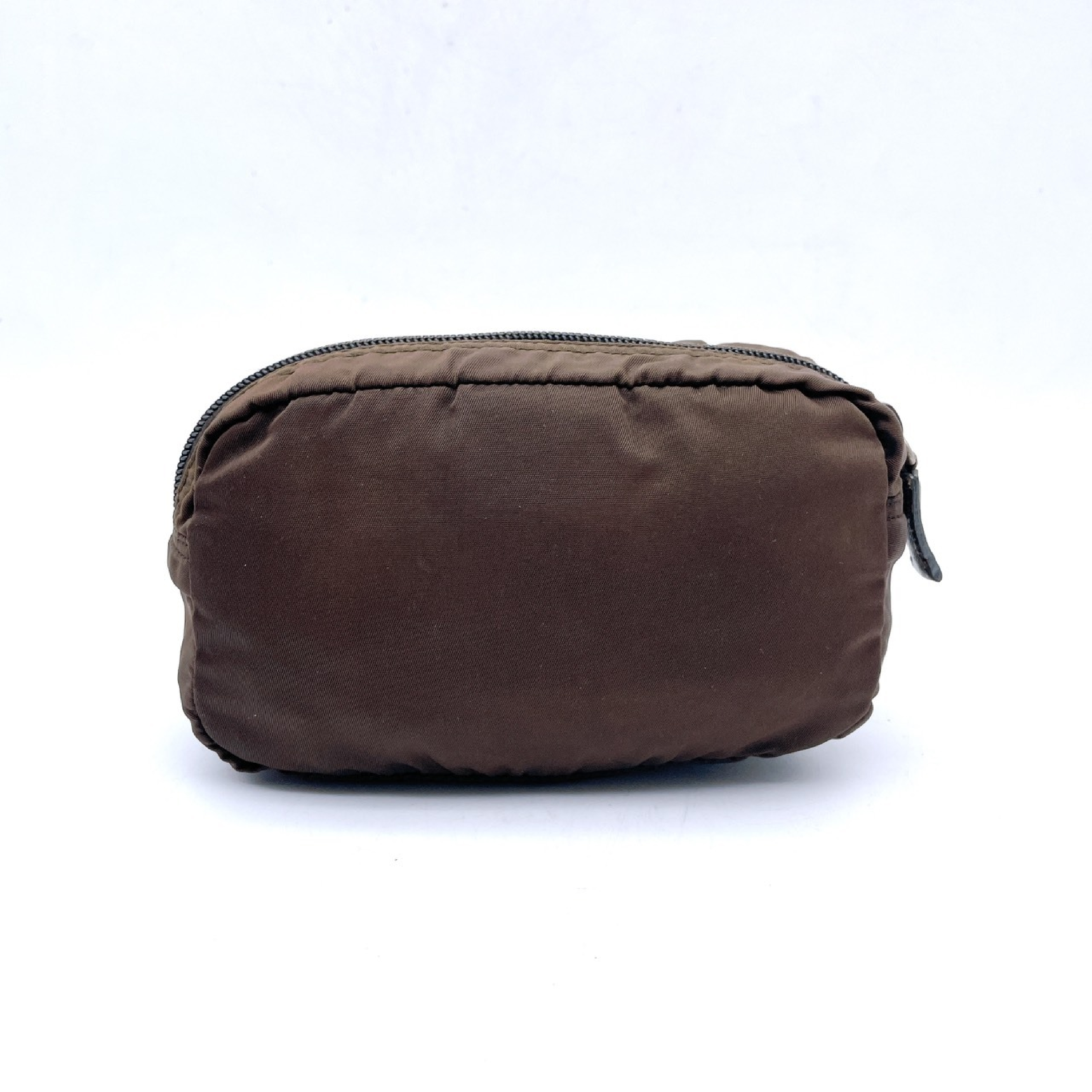 Nylon Triangle Logo Pouch — view 2