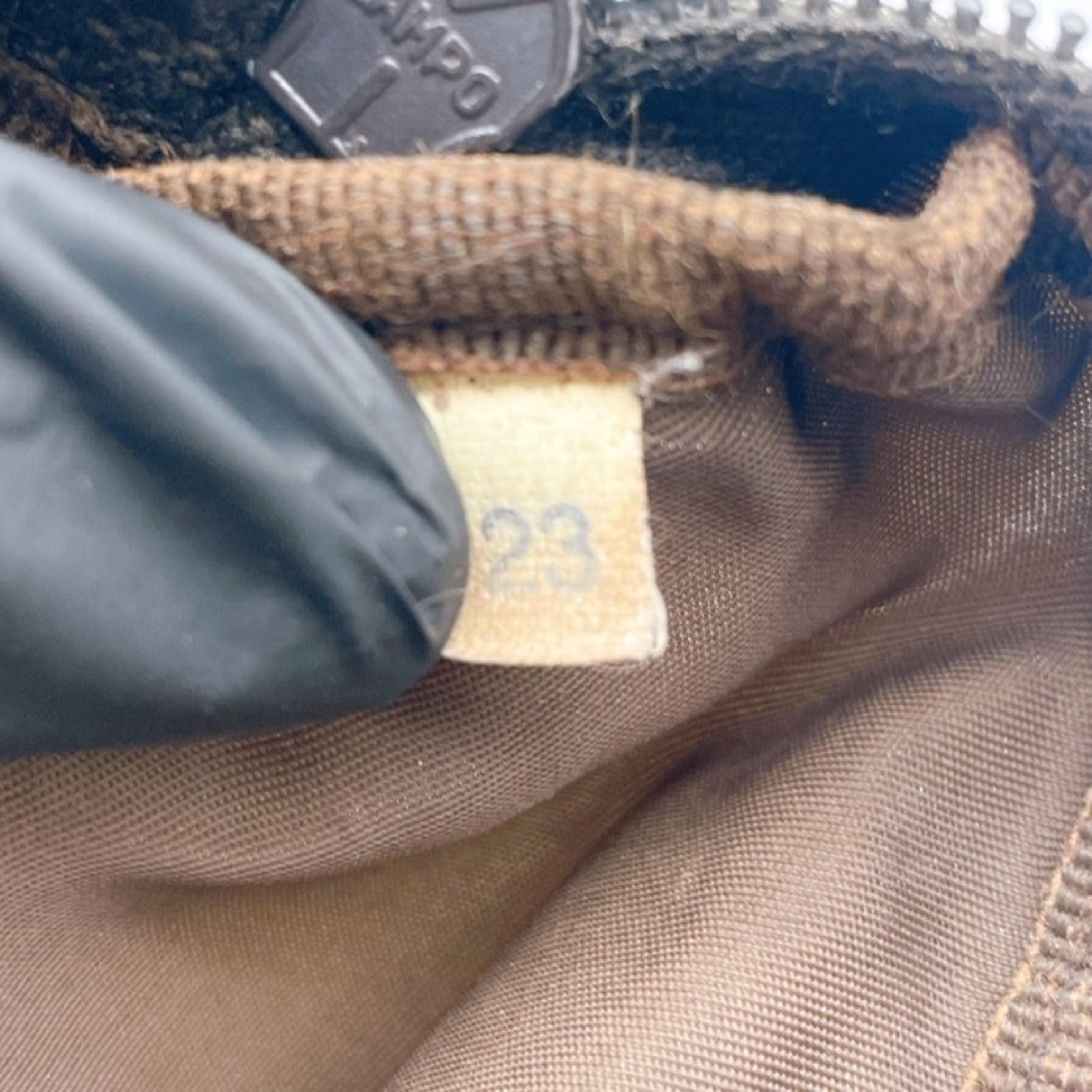 Nylon Triangle Logo Pouch — view 13