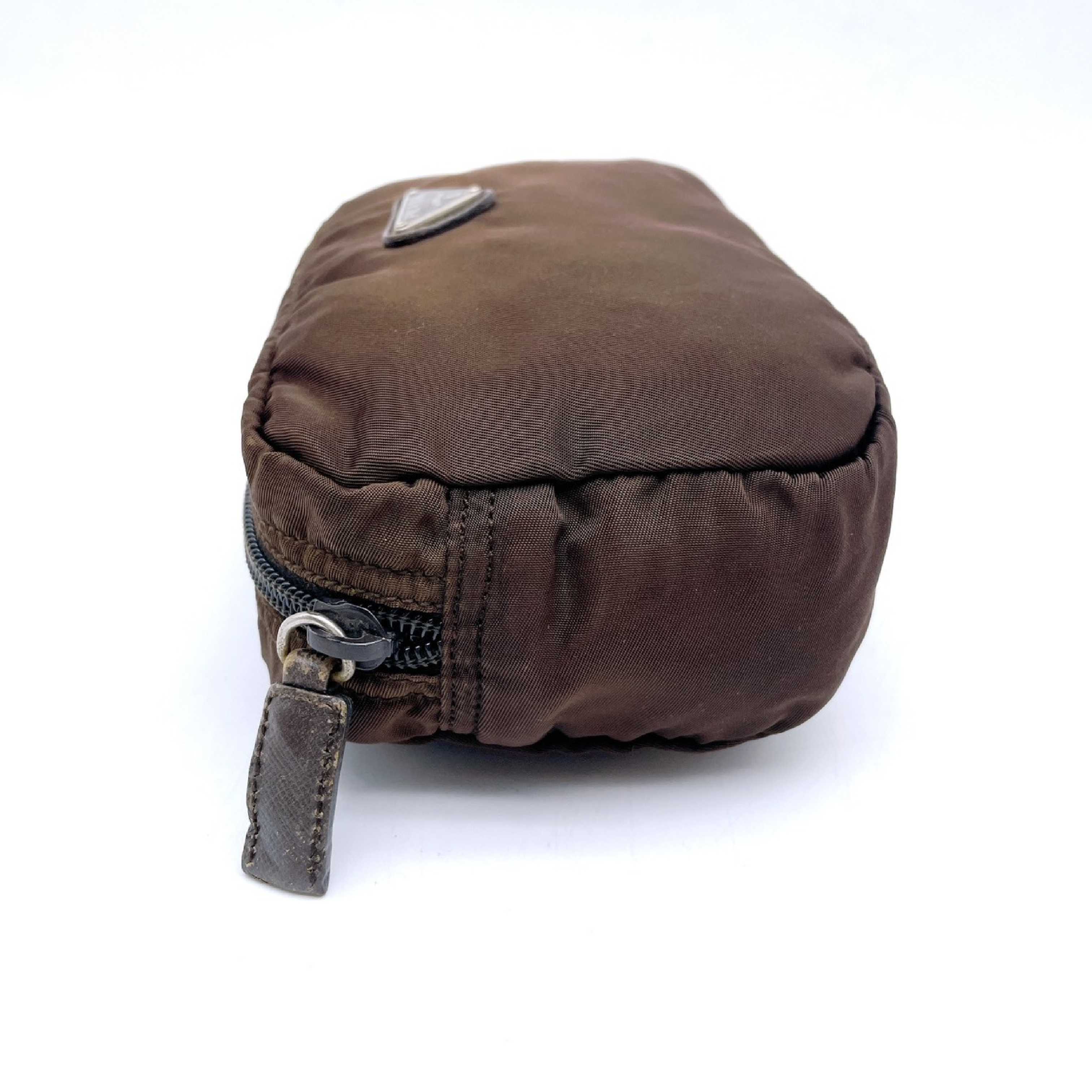 Nylon Triangle Logo Pouch — view 3