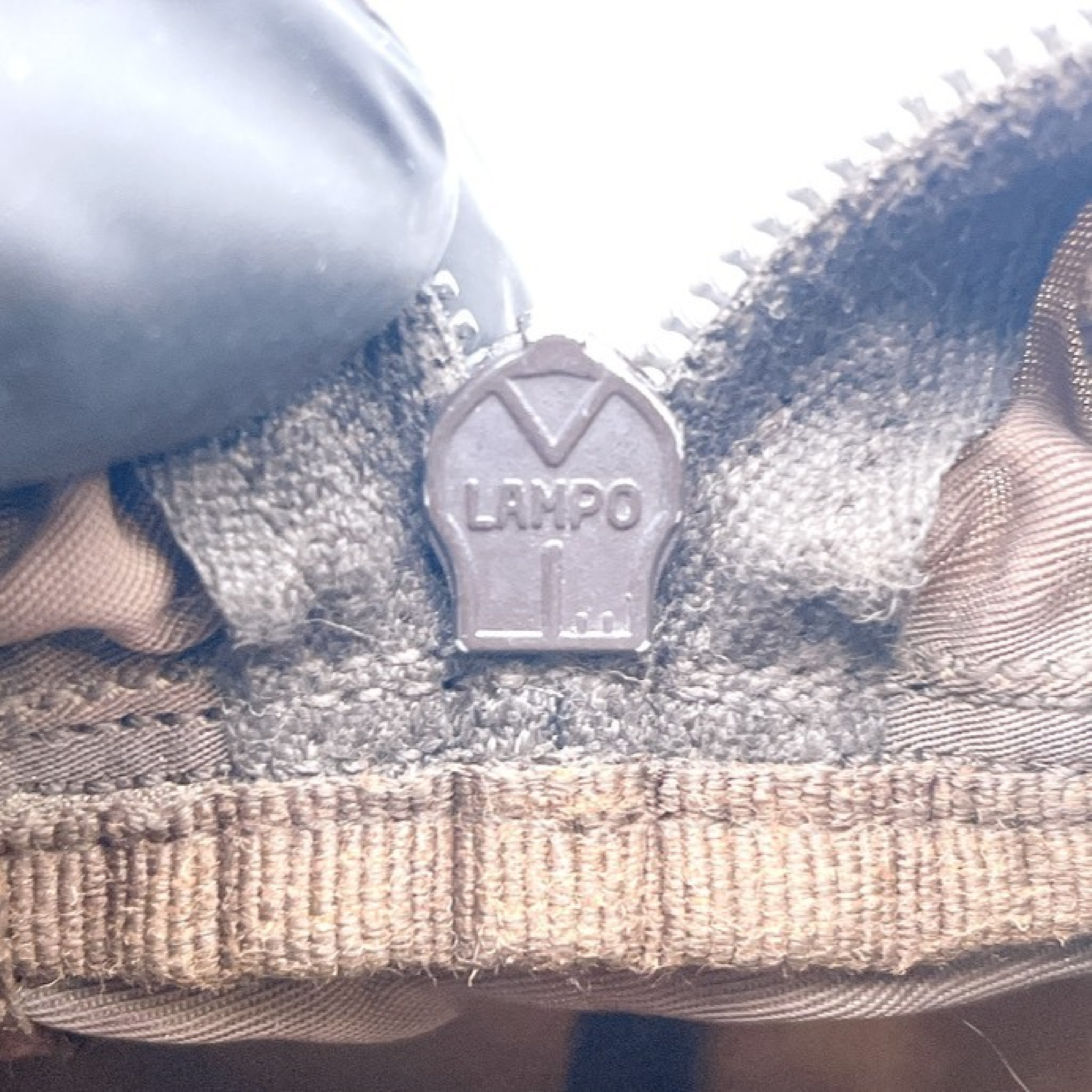 Nylon Triangle Logo Pouch — view 10