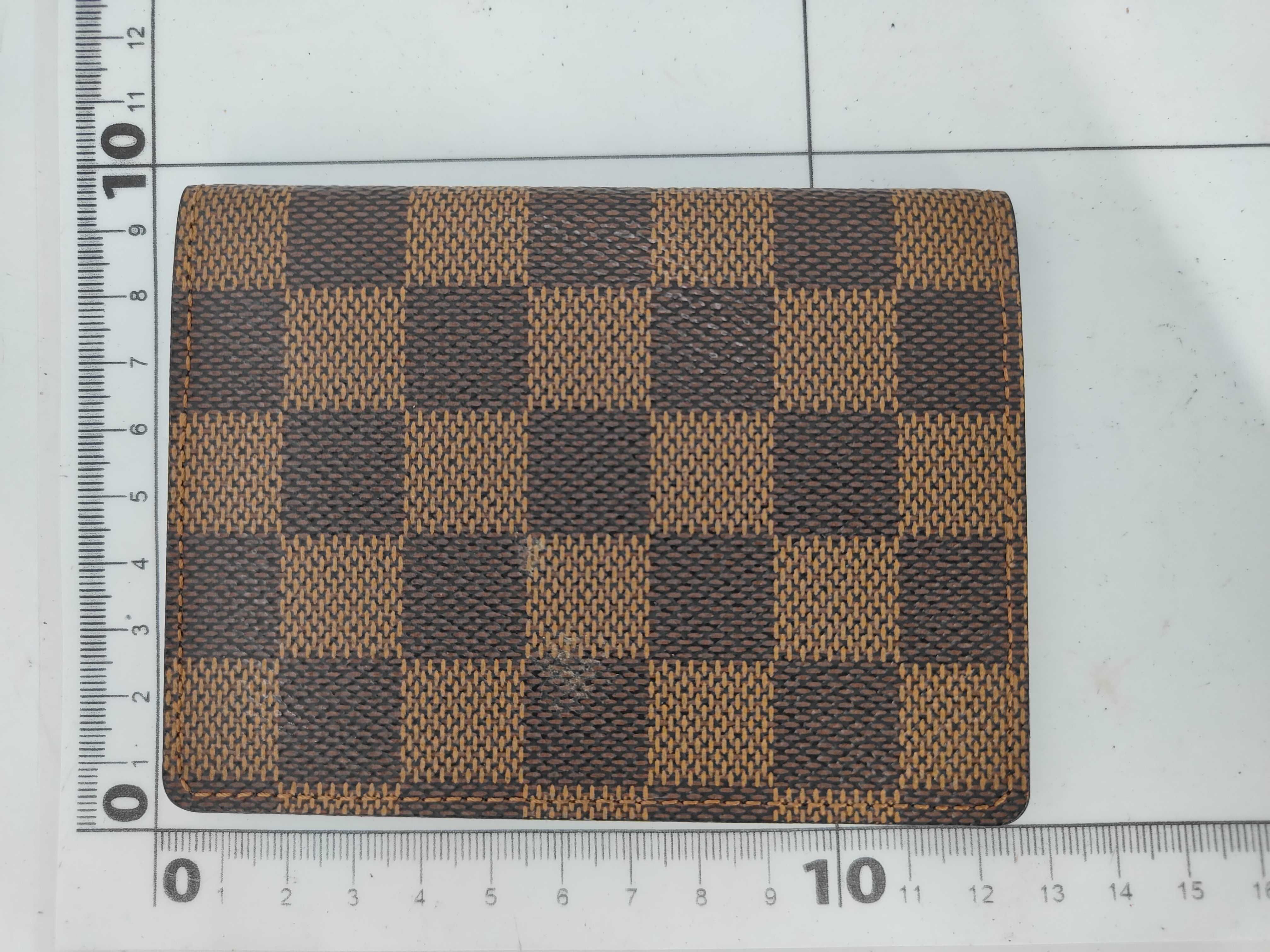 Damier Louis Vuitton Damier Pass Case Card Case — view 2