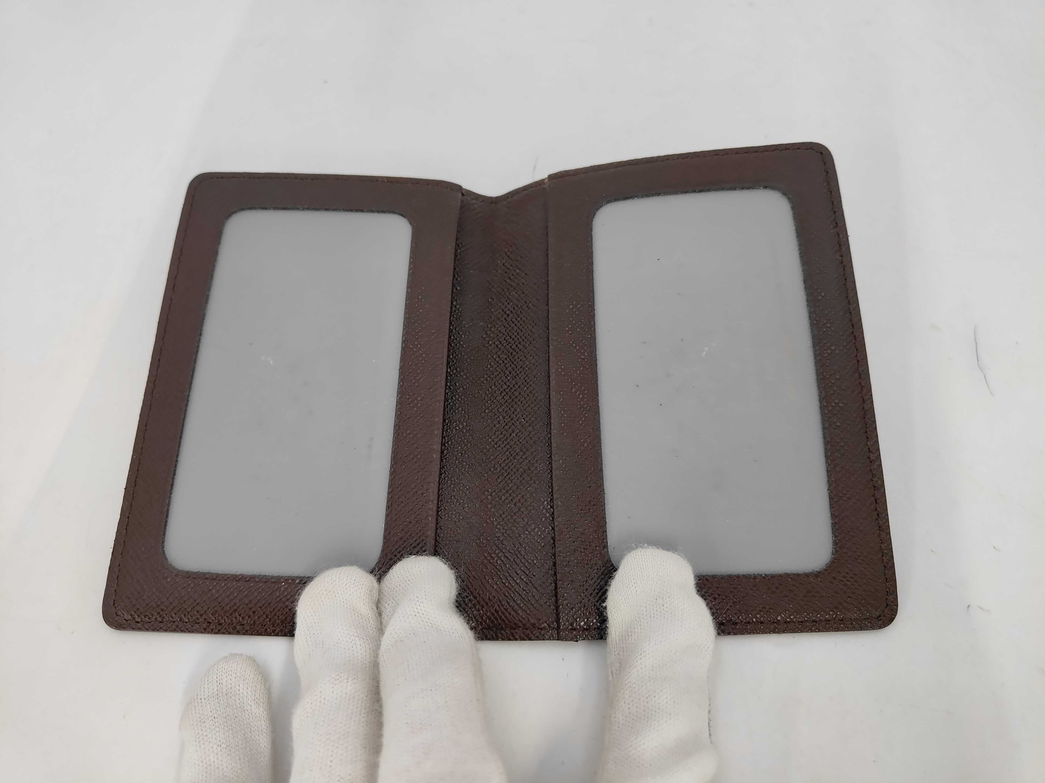 Damier Louis Vuitton Damier Pass Case Card Case — view 4